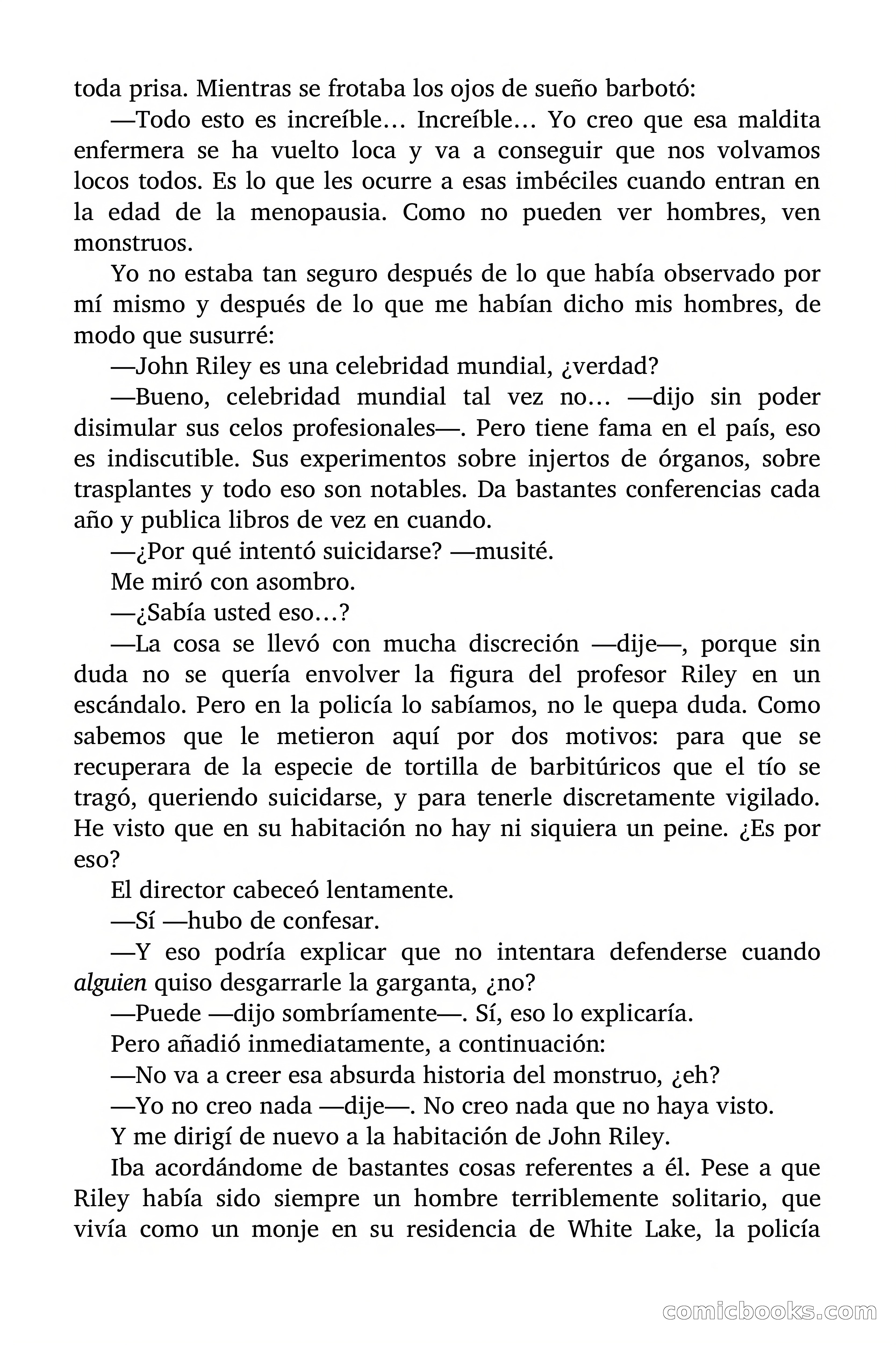 Selección Terror: Una zarpa en la ventana — page 11 of 82
