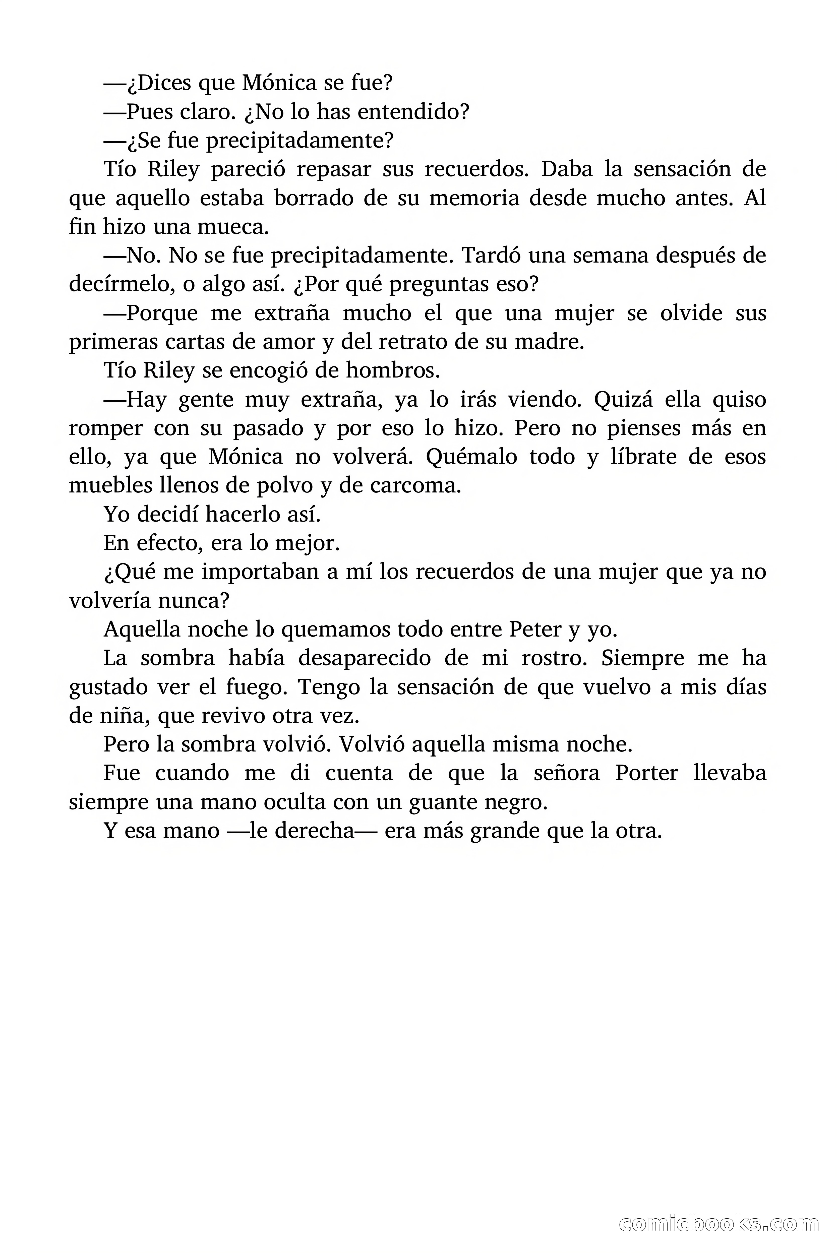 Selección Terror: Una zarpa en la ventana — page 21 of 82