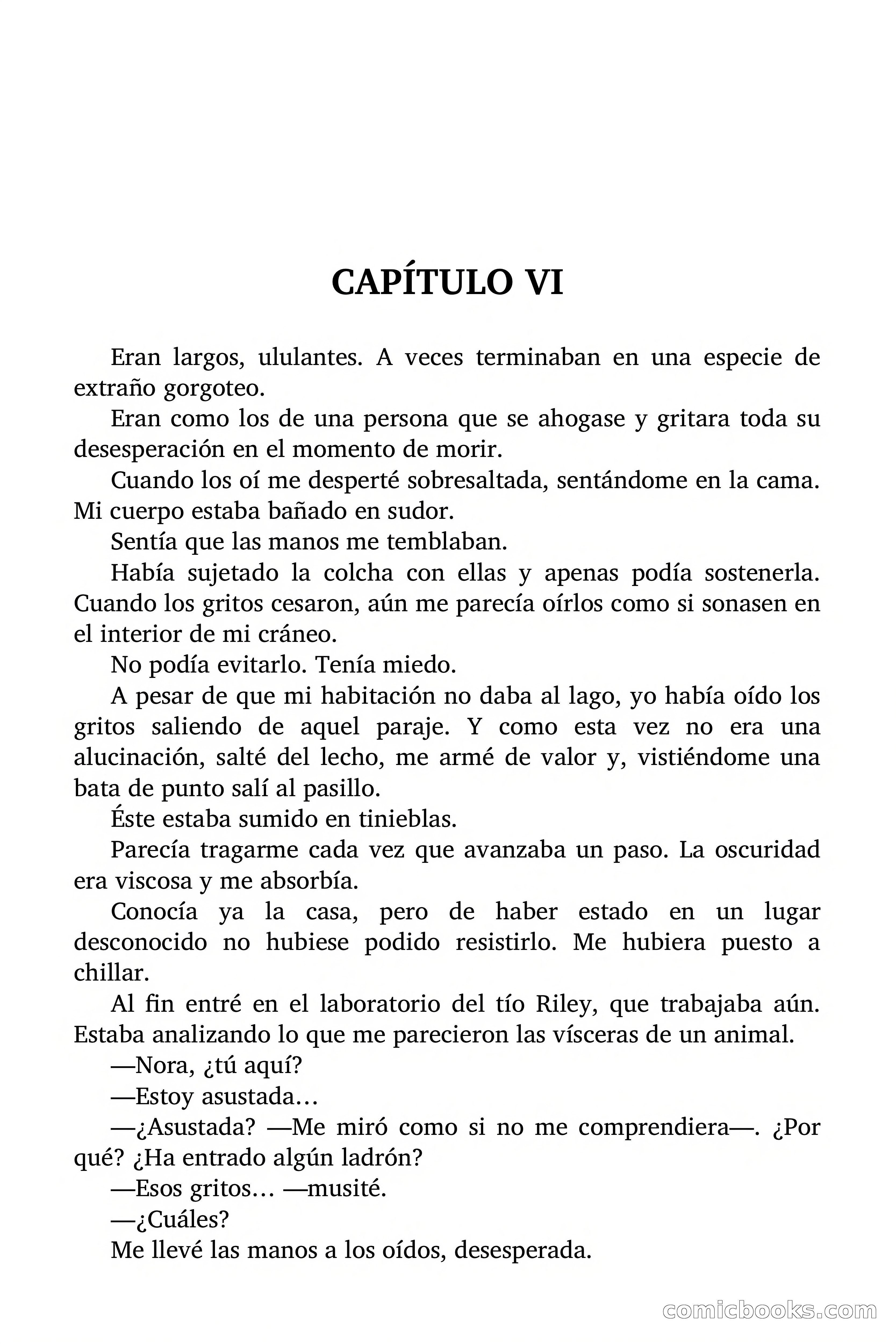 Selección Terror: Una zarpa en la ventana — page 25 of 82