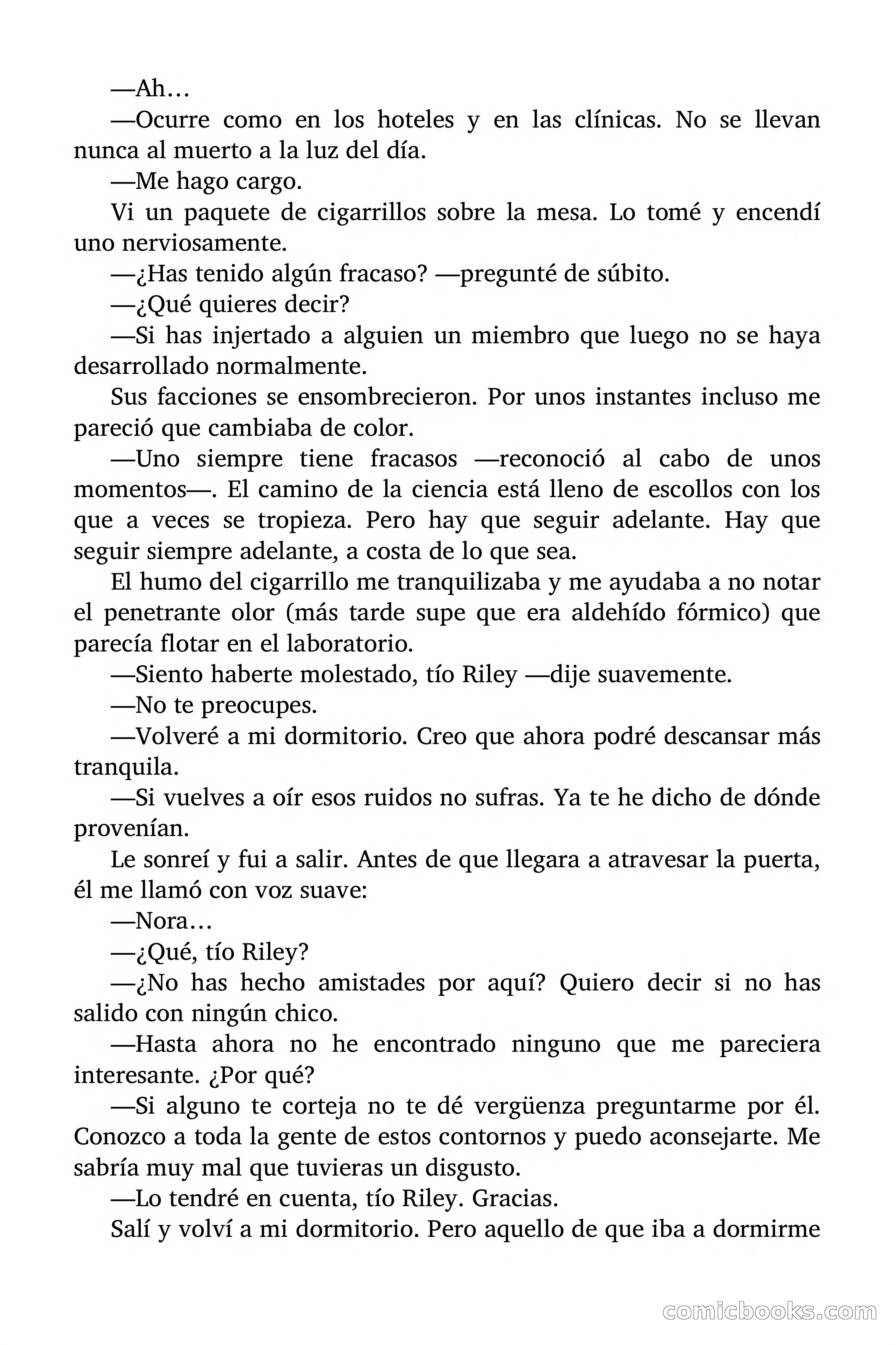 Selección Terror: Una zarpa en la ventana — page 28 of 82