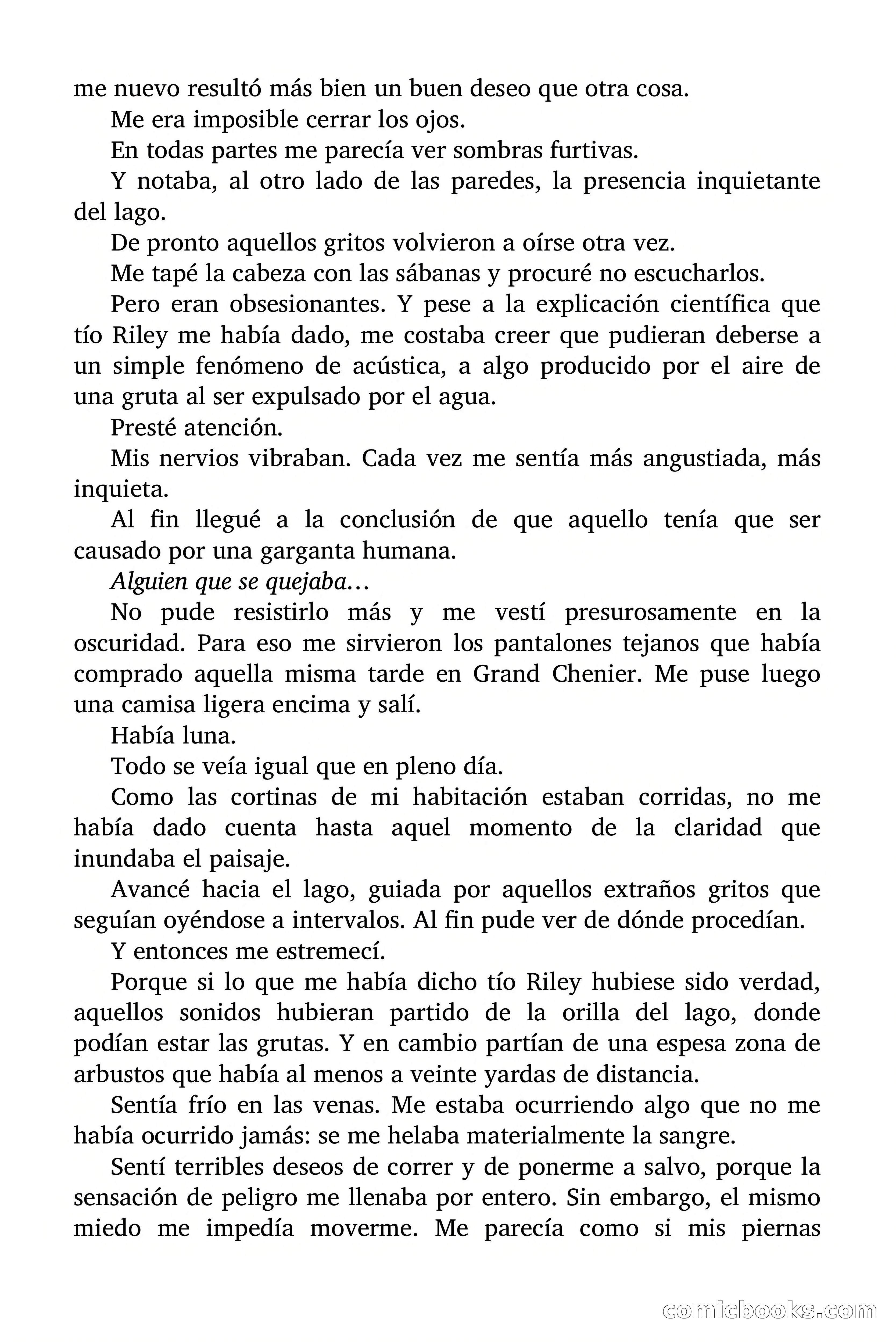Selección Terror: Una zarpa en la ventana — page 29 of 82