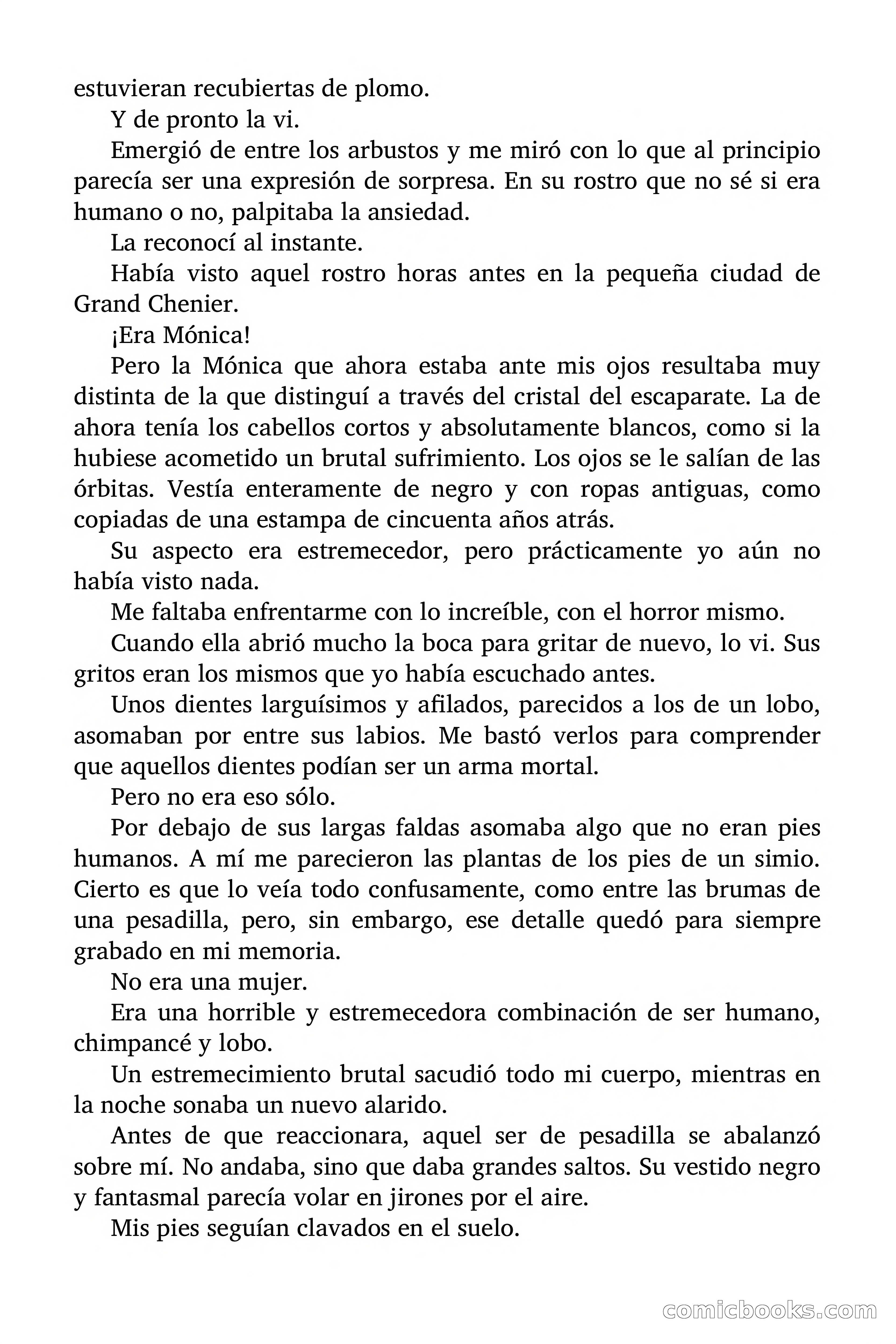 Selección Terror: Una zarpa en la ventana — page 30 of 82
