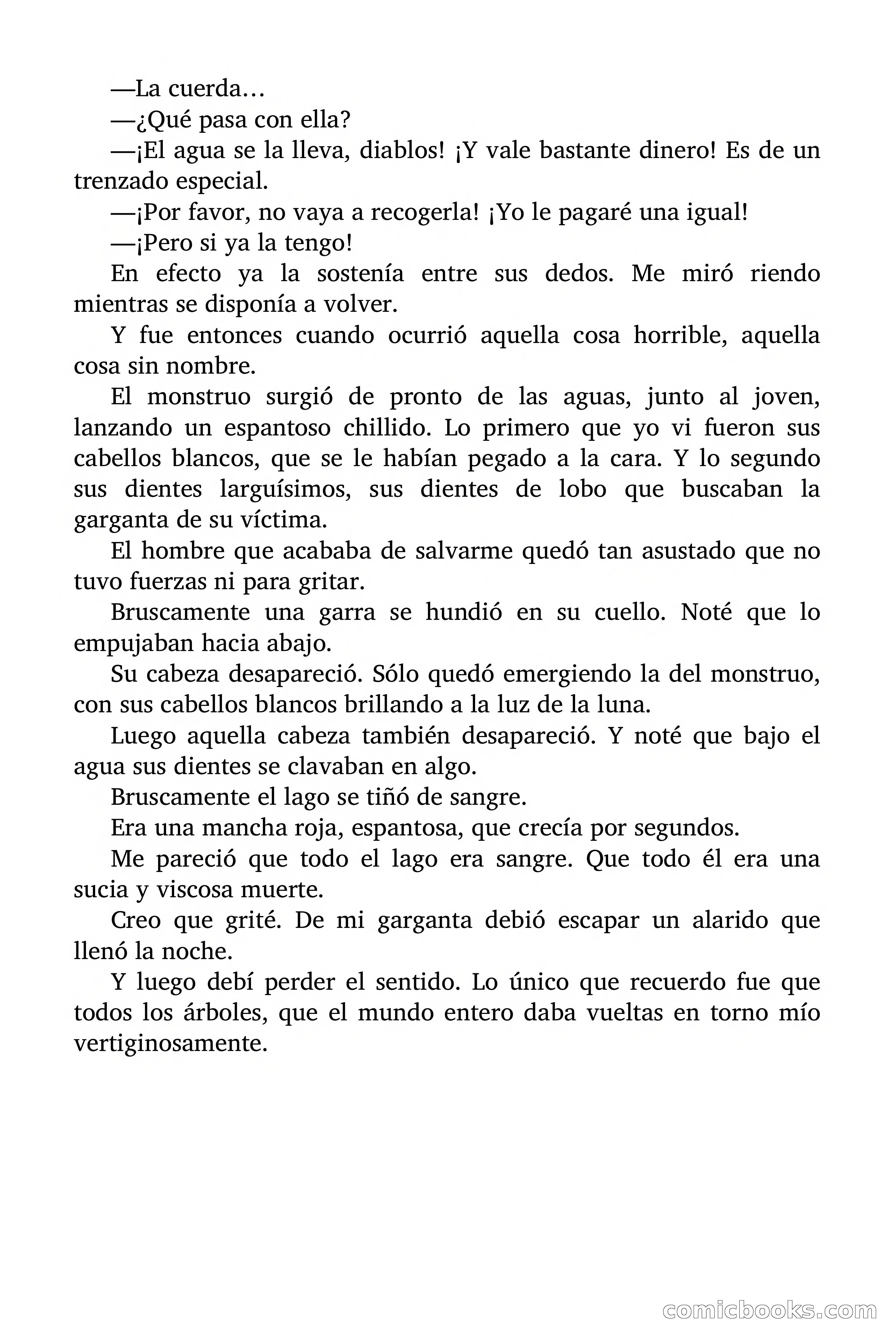 Selección Terror: Una zarpa en la ventana — page 34 of 82