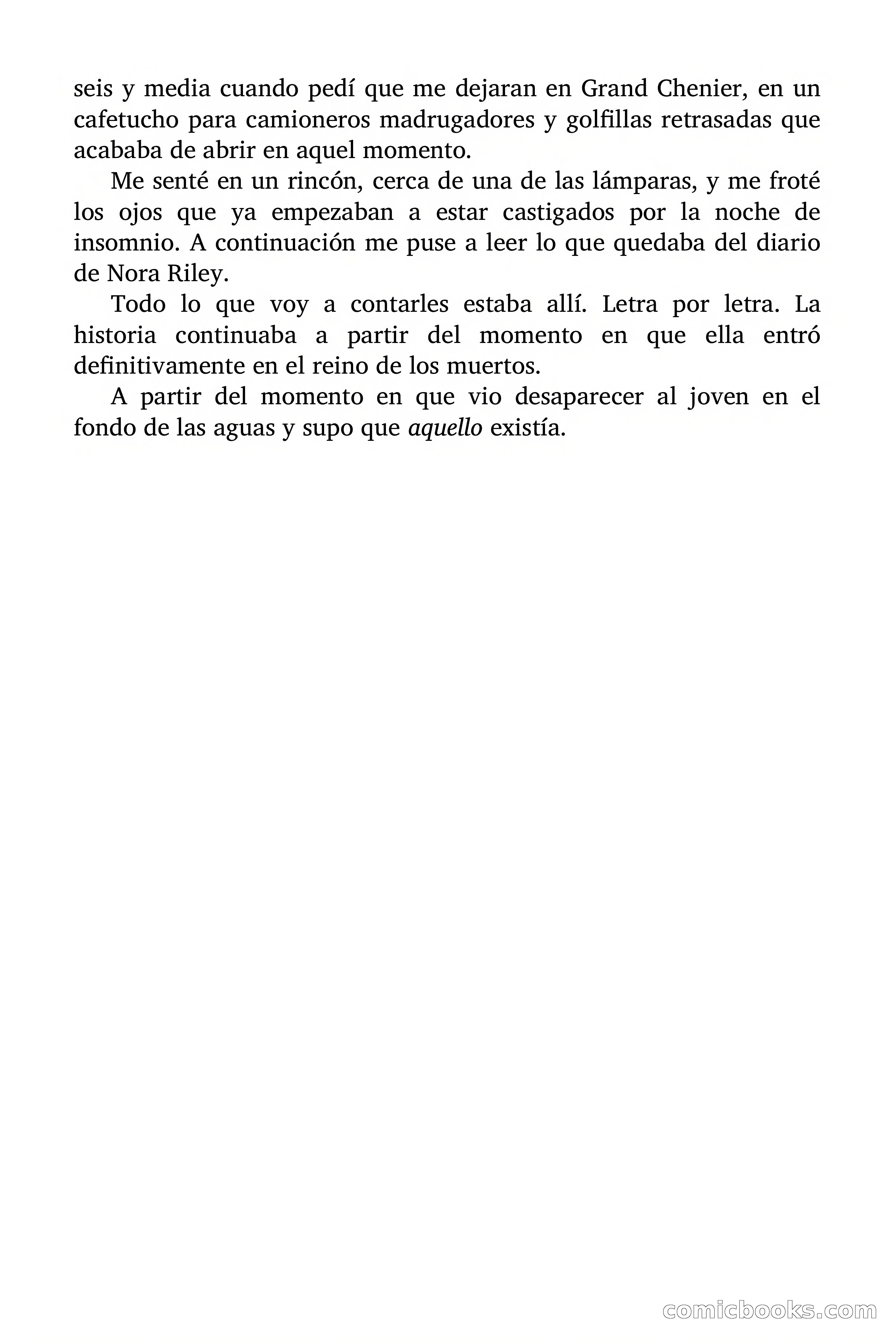 Selección Terror: Una zarpa en la ventana — page 38 of 82