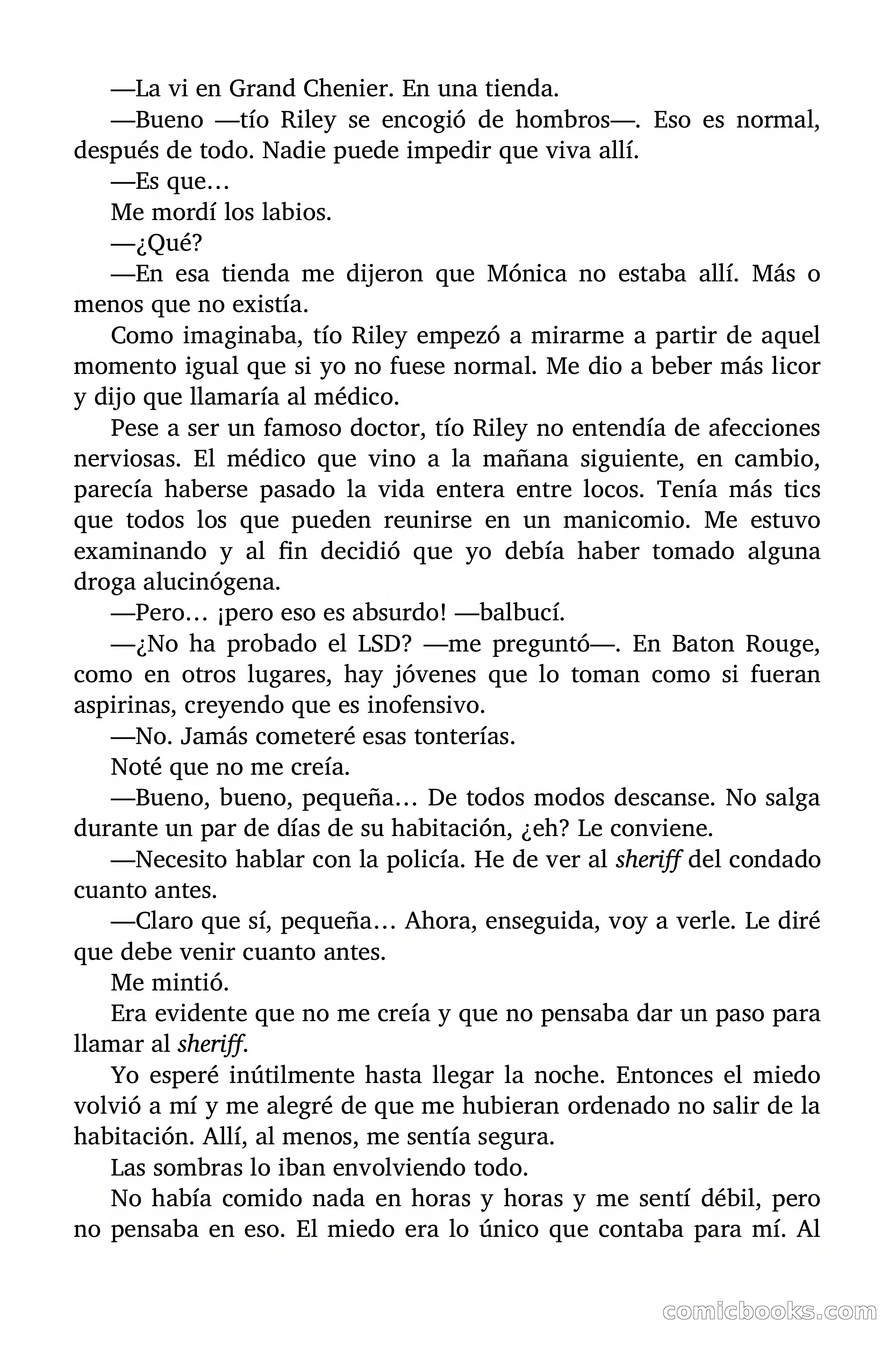 Selección Terror: Una zarpa en la ventana — page 40 of 82