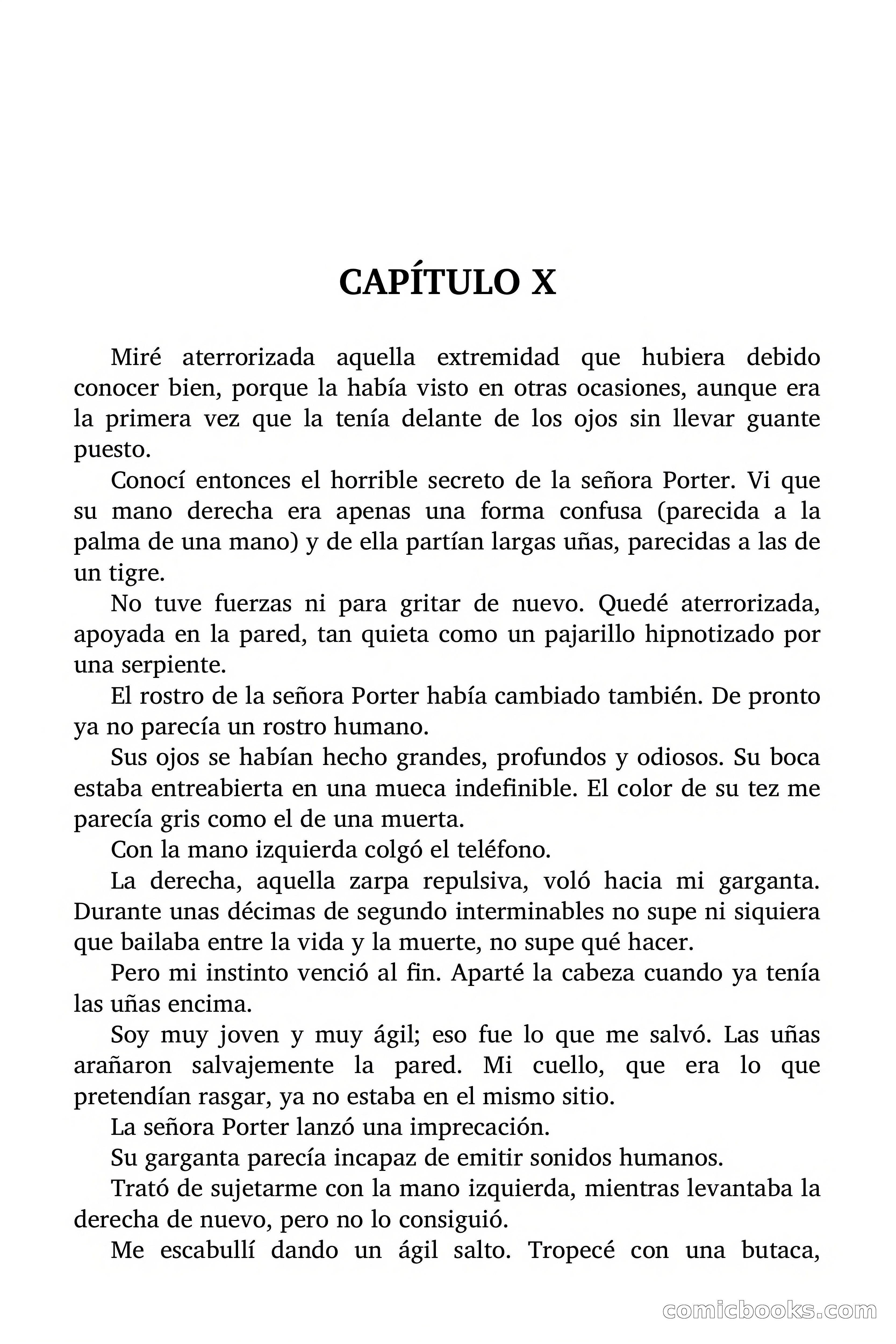 Selección Terror: Una zarpa en la ventana — page 45 of 82