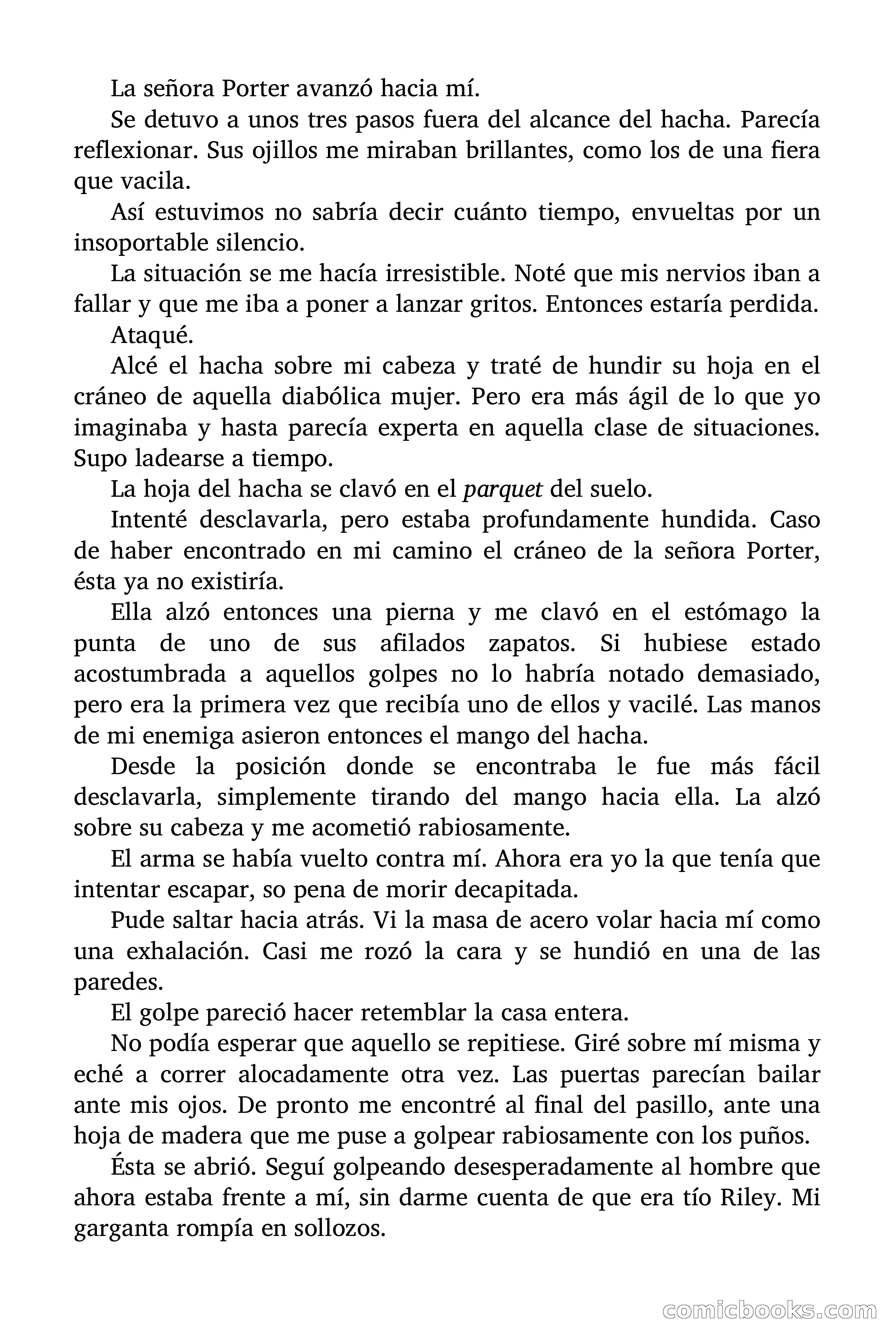 Selección Terror: Una zarpa en la ventana — page 47 of 82