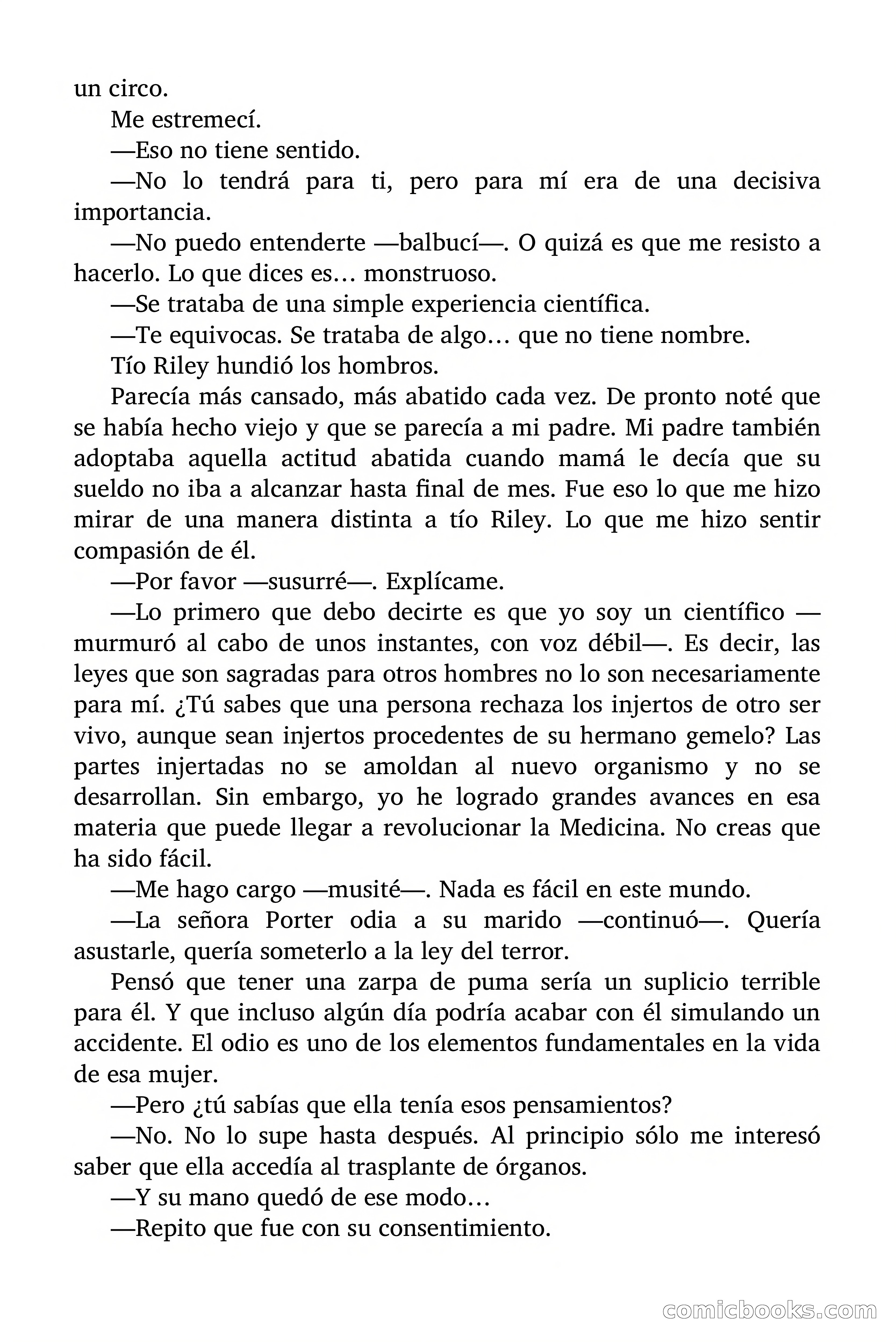 Selección Terror: Una zarpa en la ventana — page 49 of 82