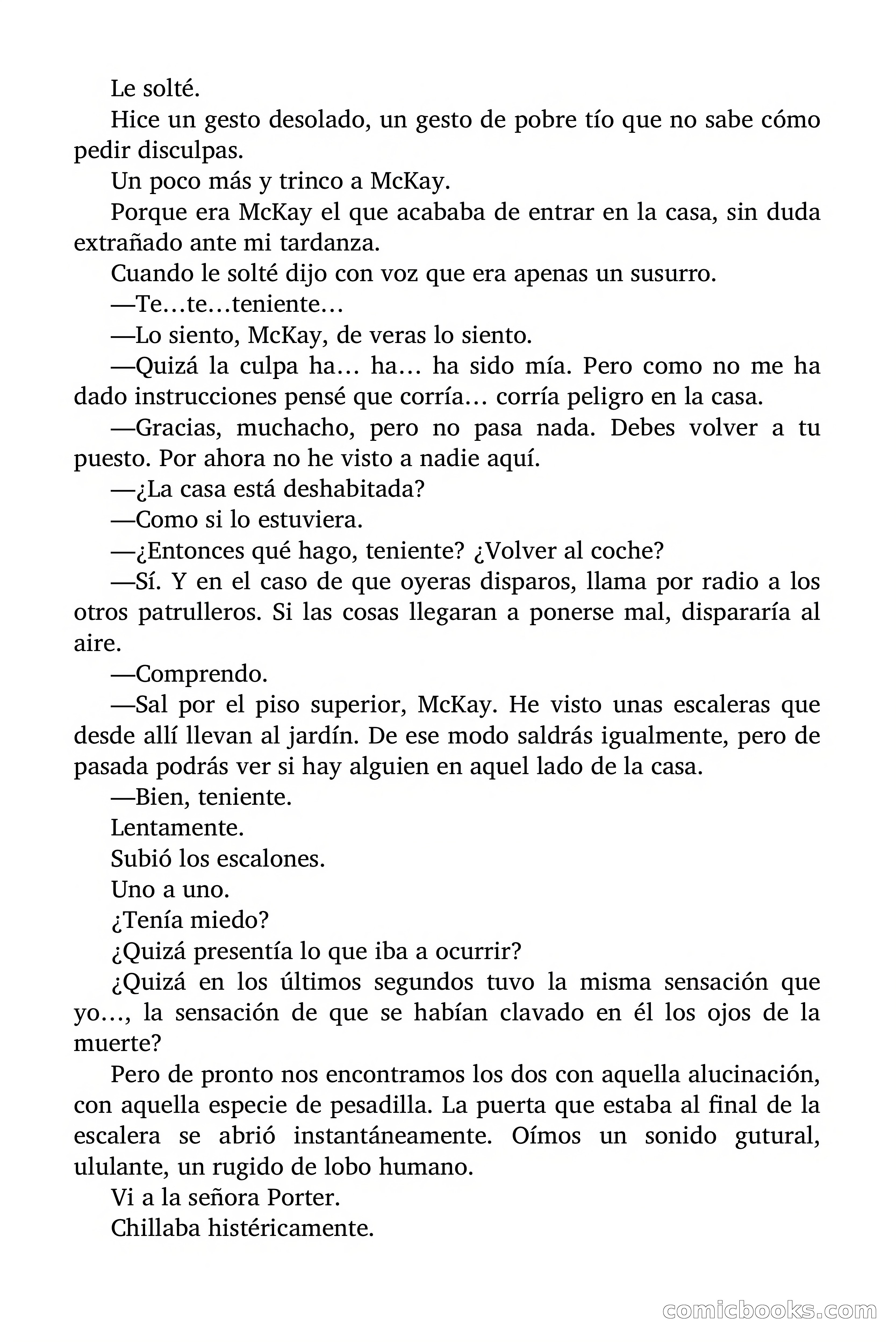 Selección Terror: Una zarpa en la ventana — page 63 of 82