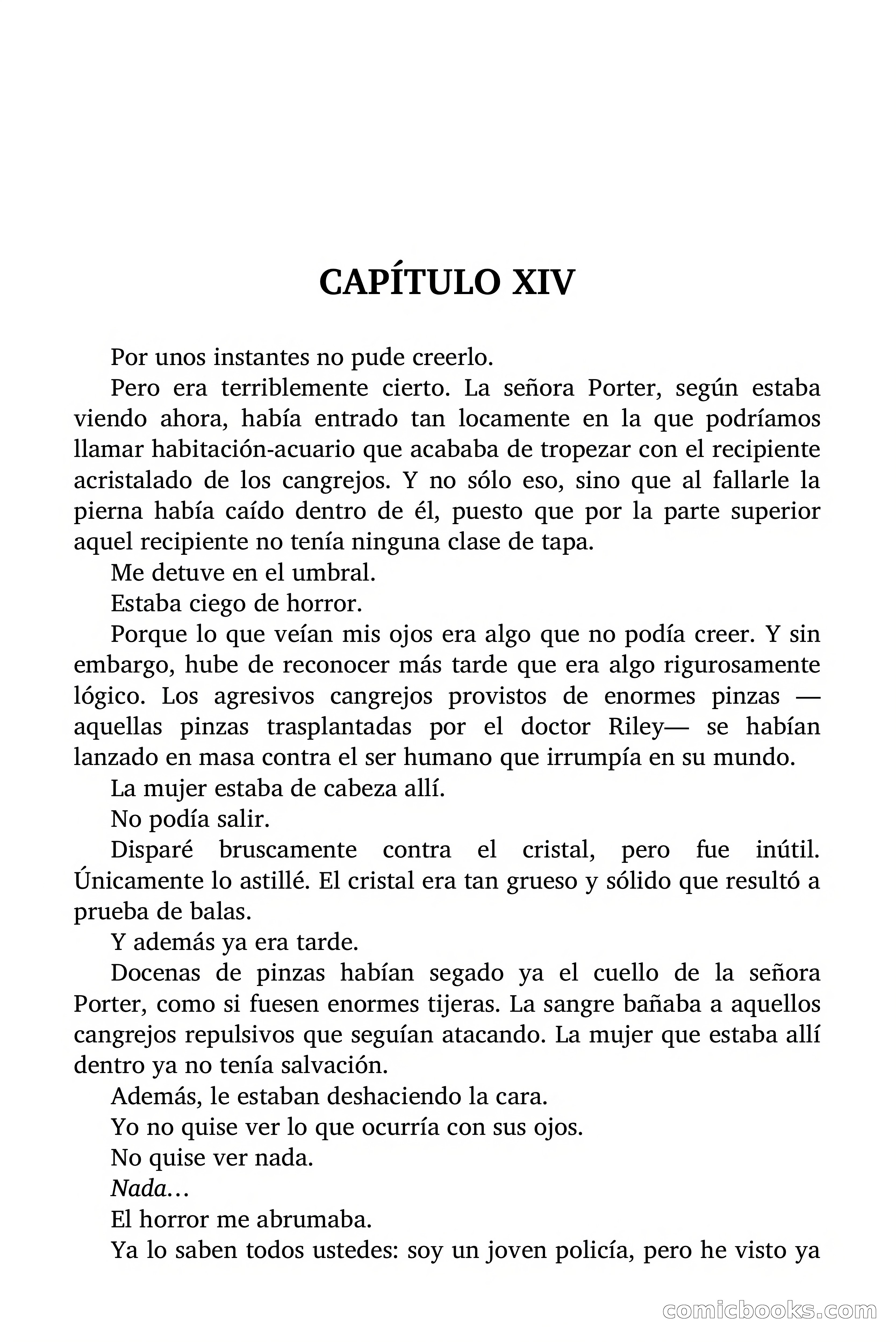 Selección Terror: Una zarpa en la ventana — page 66 of 82