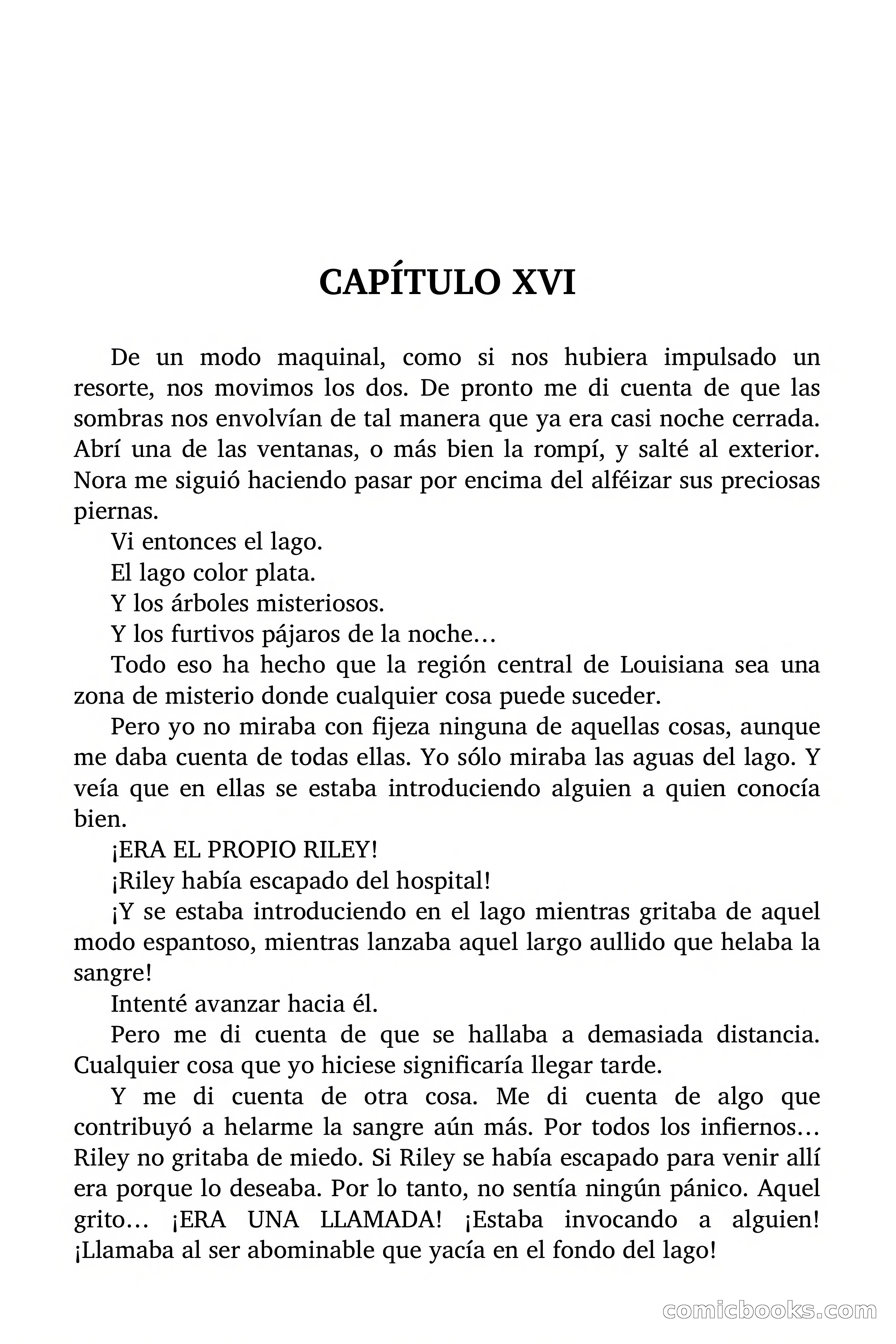 Selección Terror: Una zarpa en la ventana — page 74 of 82