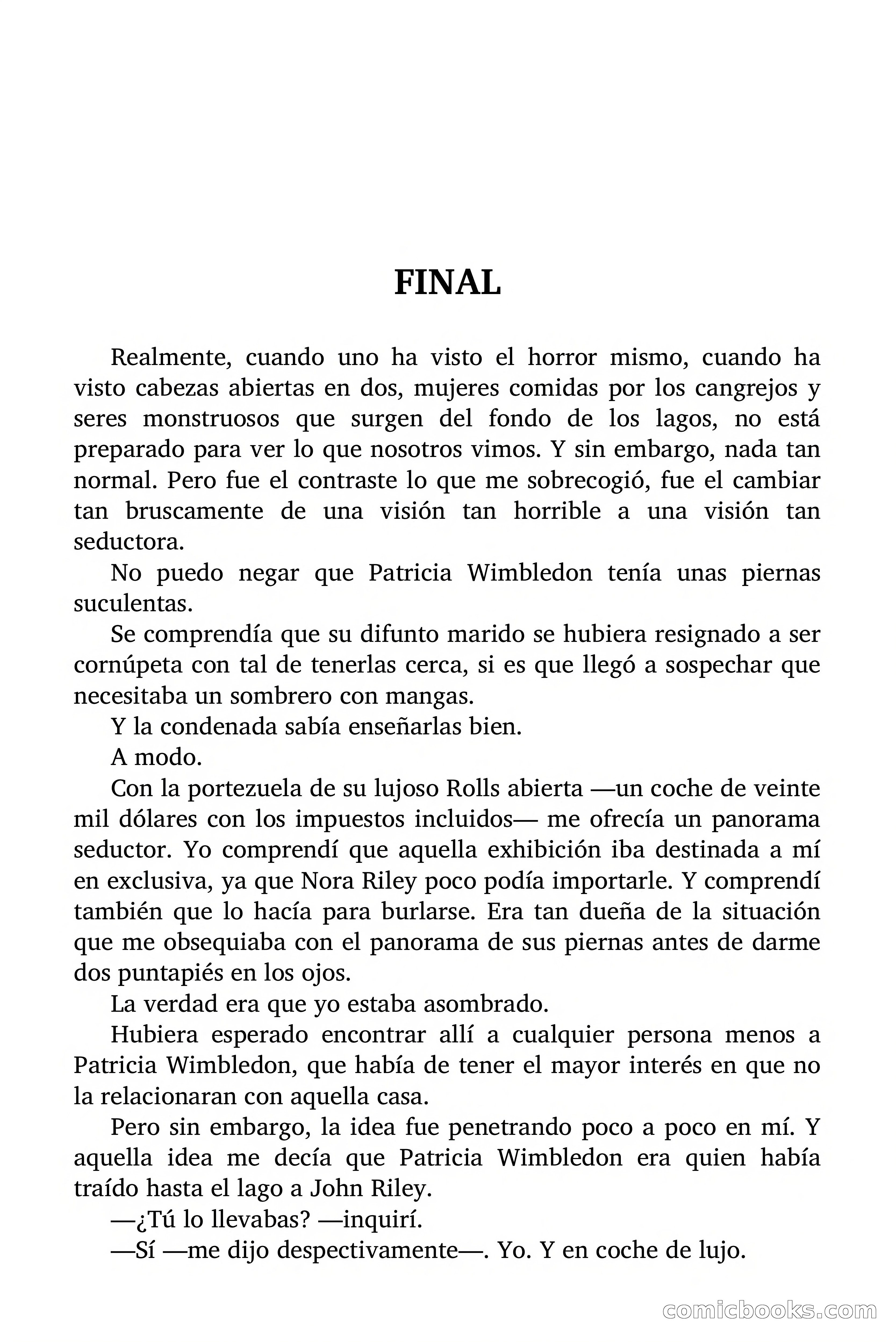 Selección Terror: Una zarpa en la ventana — page 76 of 82