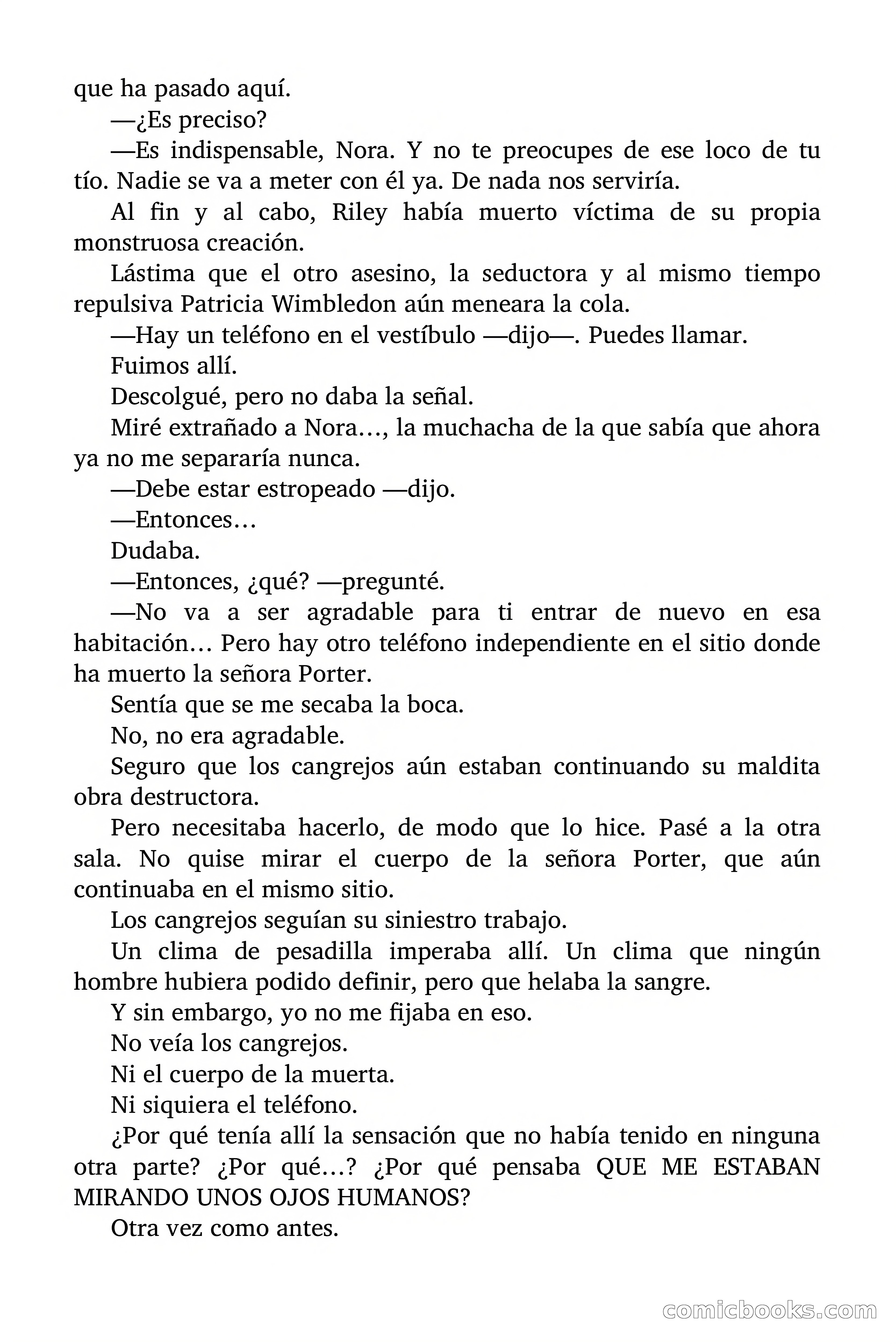 Selección Terror: Una zarpa en la ventana — page 79 of 82