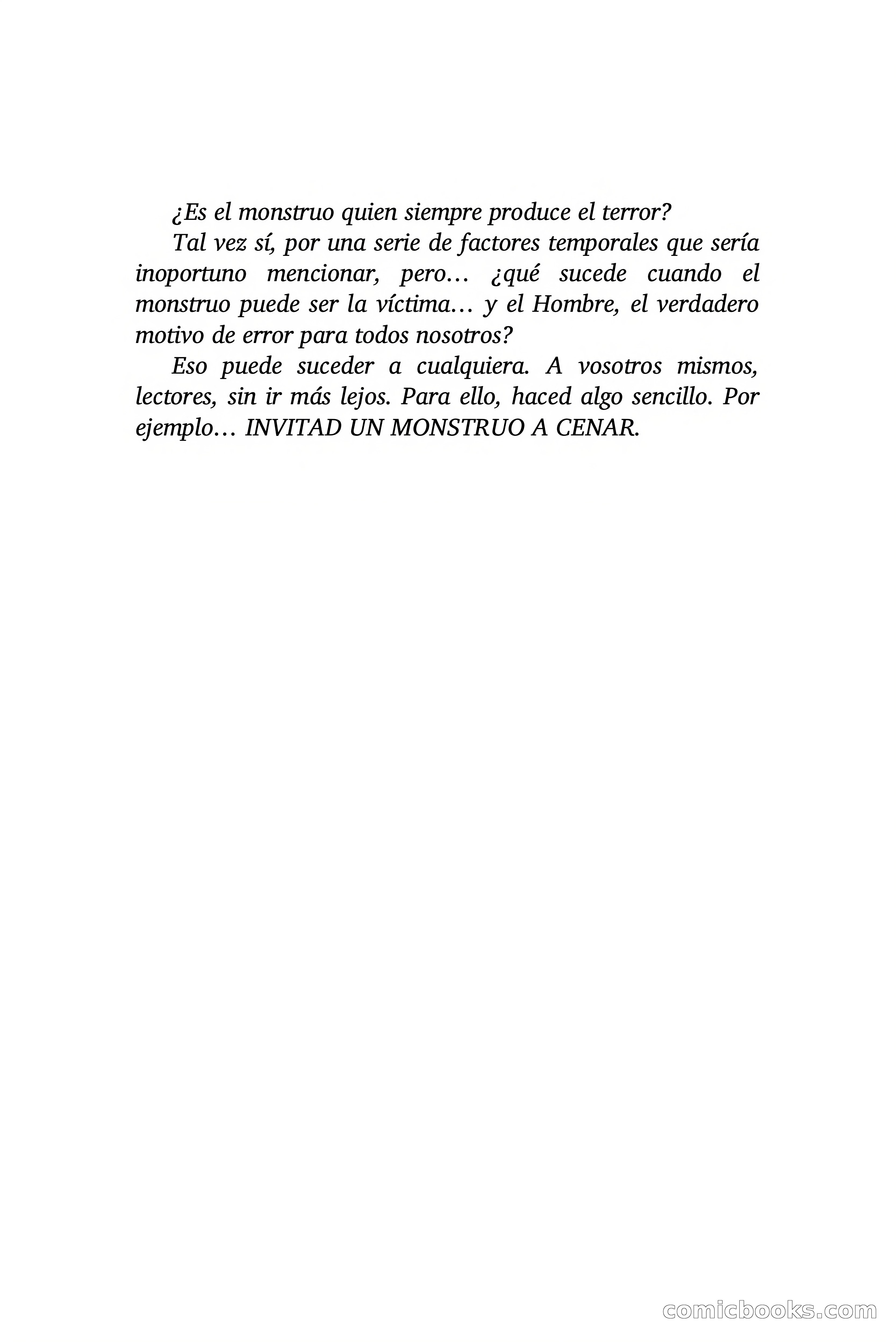 Selección Terror: Invitad un monstruo a cenar — page 6 of 95