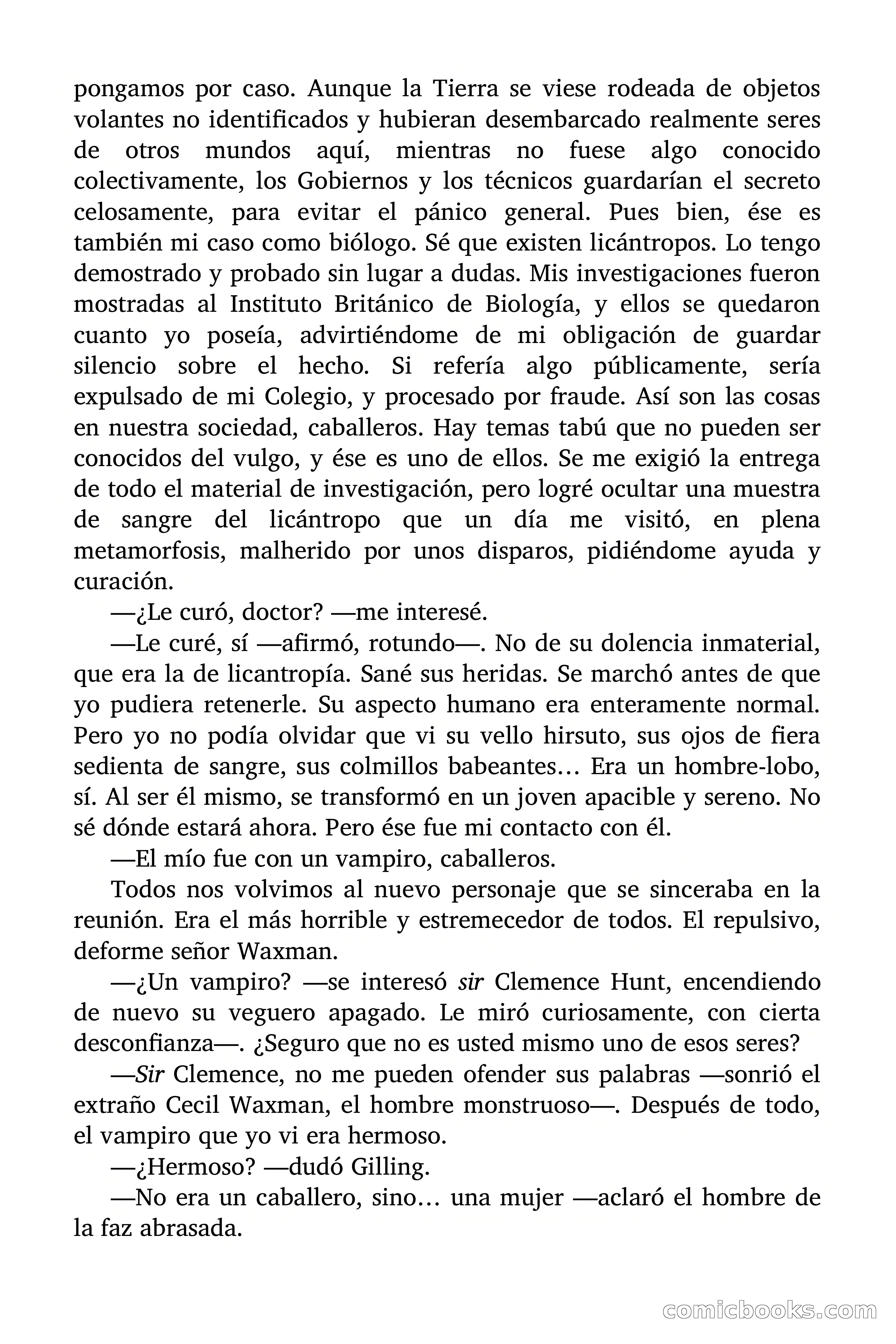Selección Terror: Invitad un monstruo a cenar — page 71 of 95