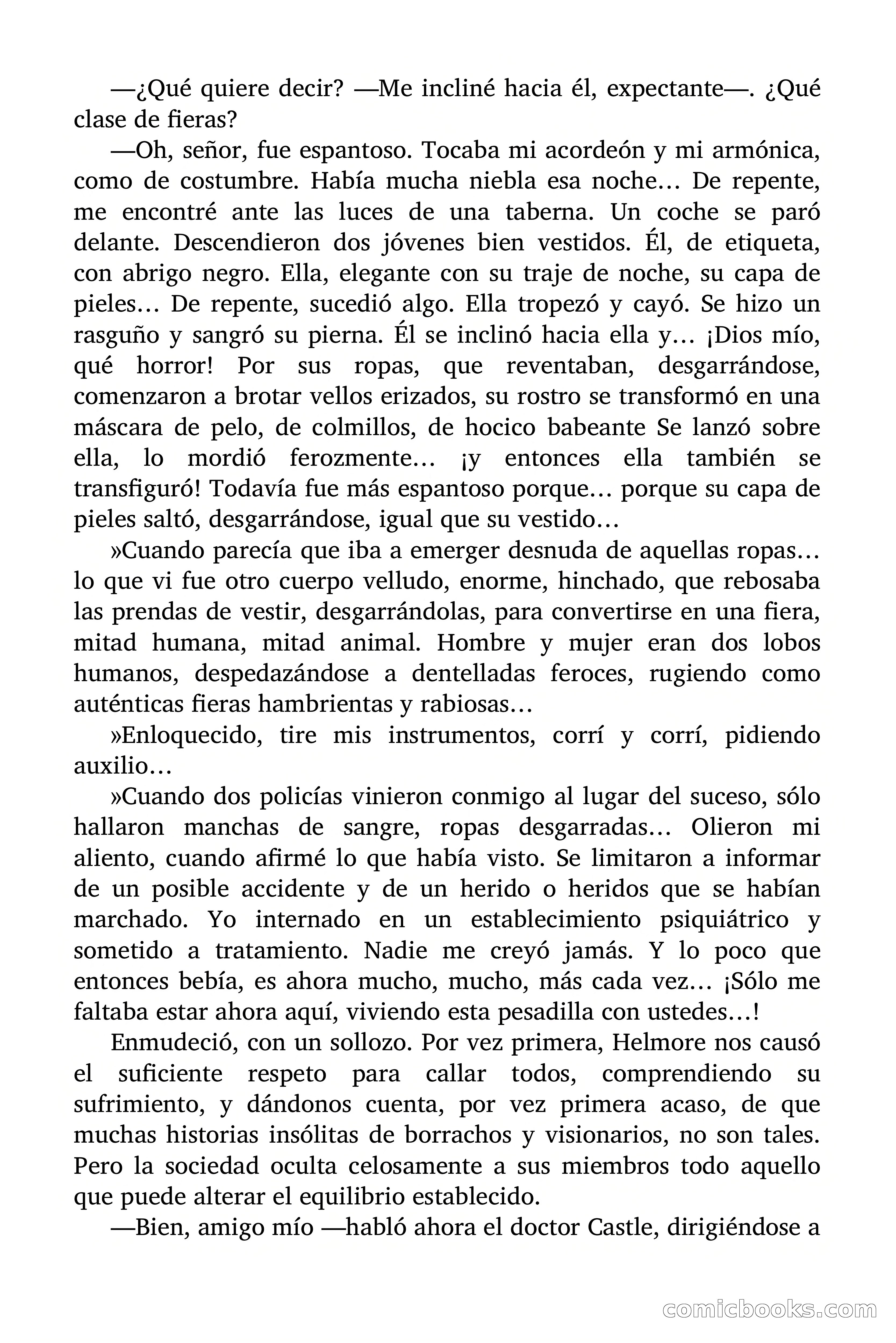 Selección Terror: Invitad un monstruo a cenar — page 74 of 95