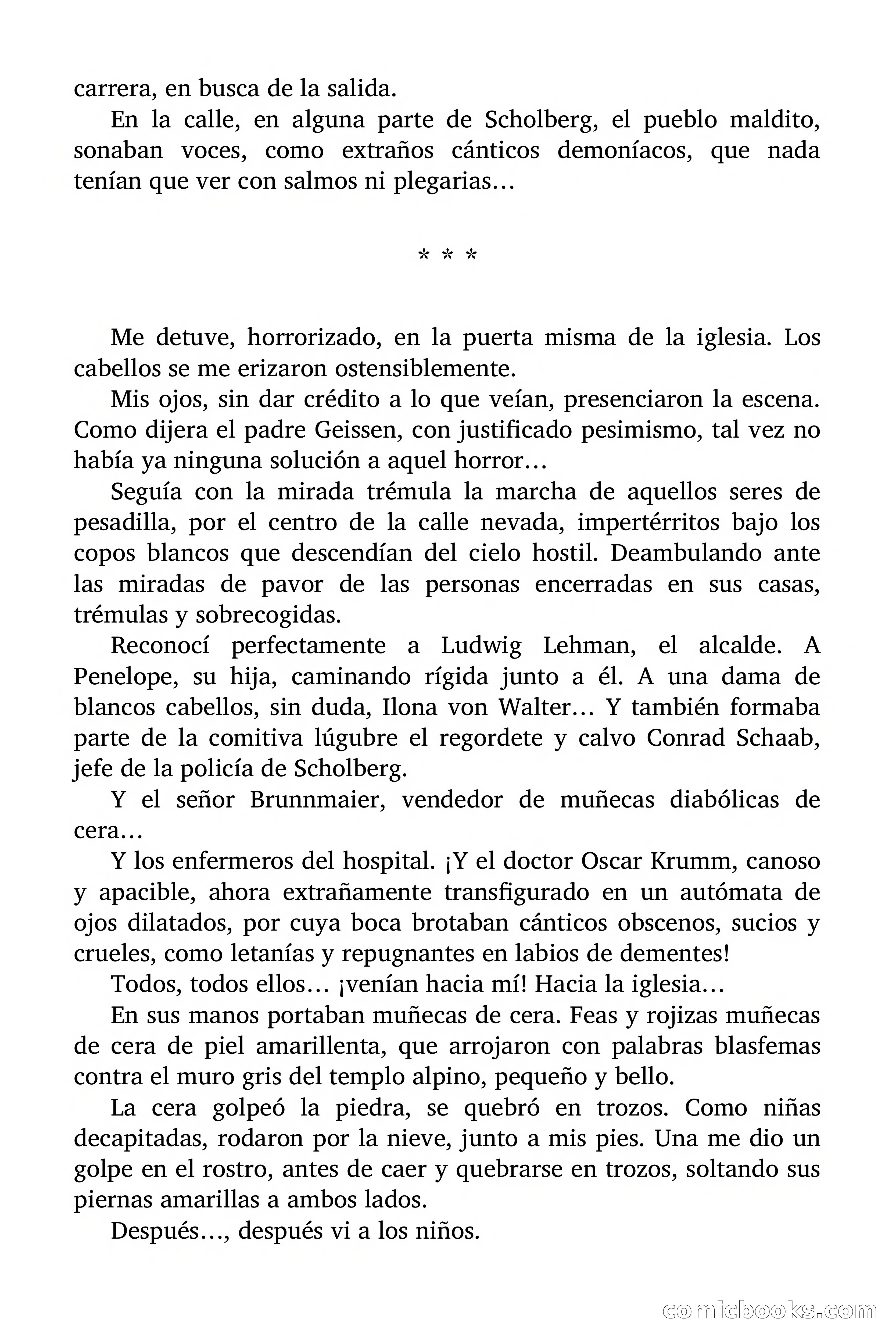 Selección Terror: Pueblo de endemoniados — page 62 of 93