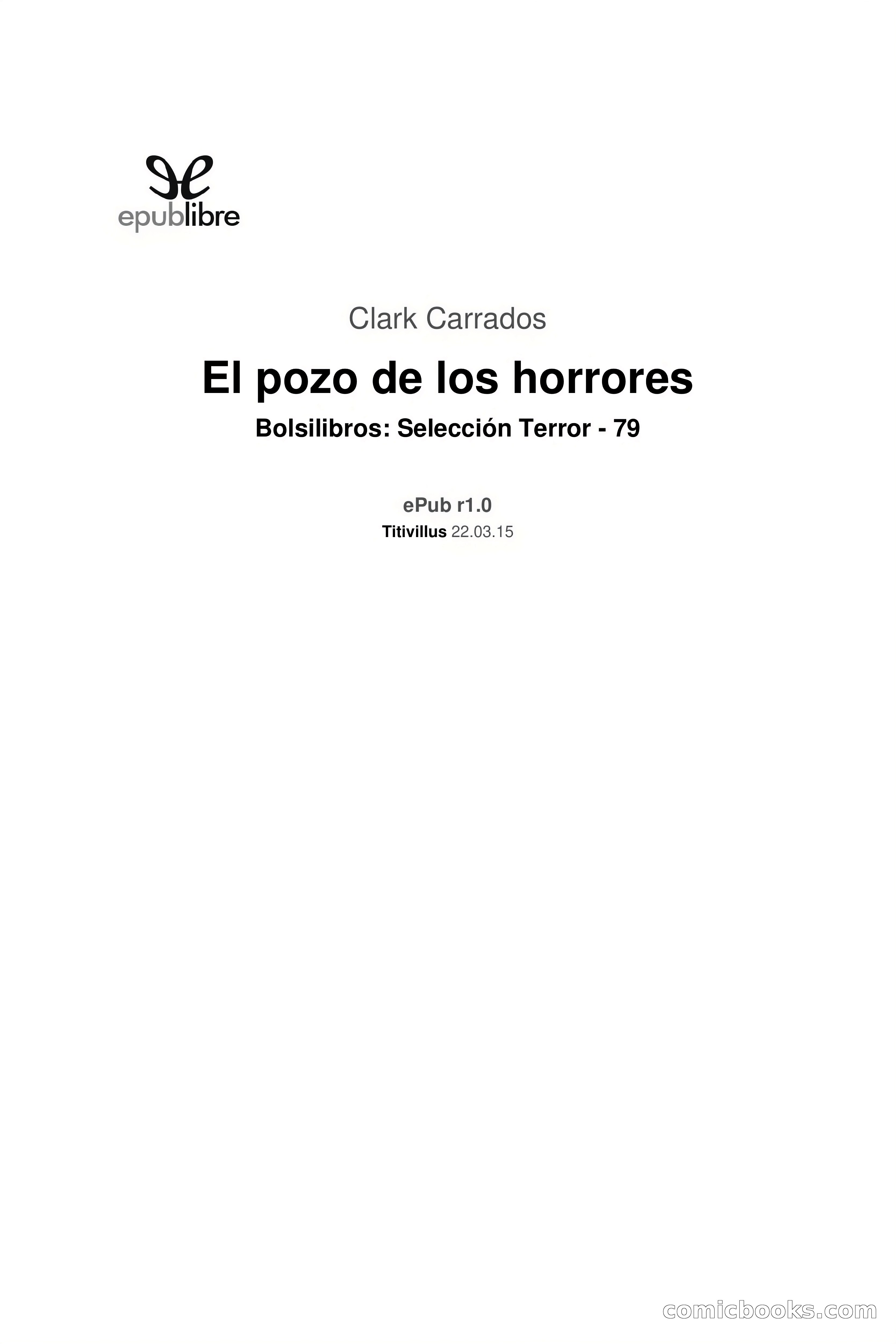 Selección Terror: El Pozo de los Horrores — page 3 of 100