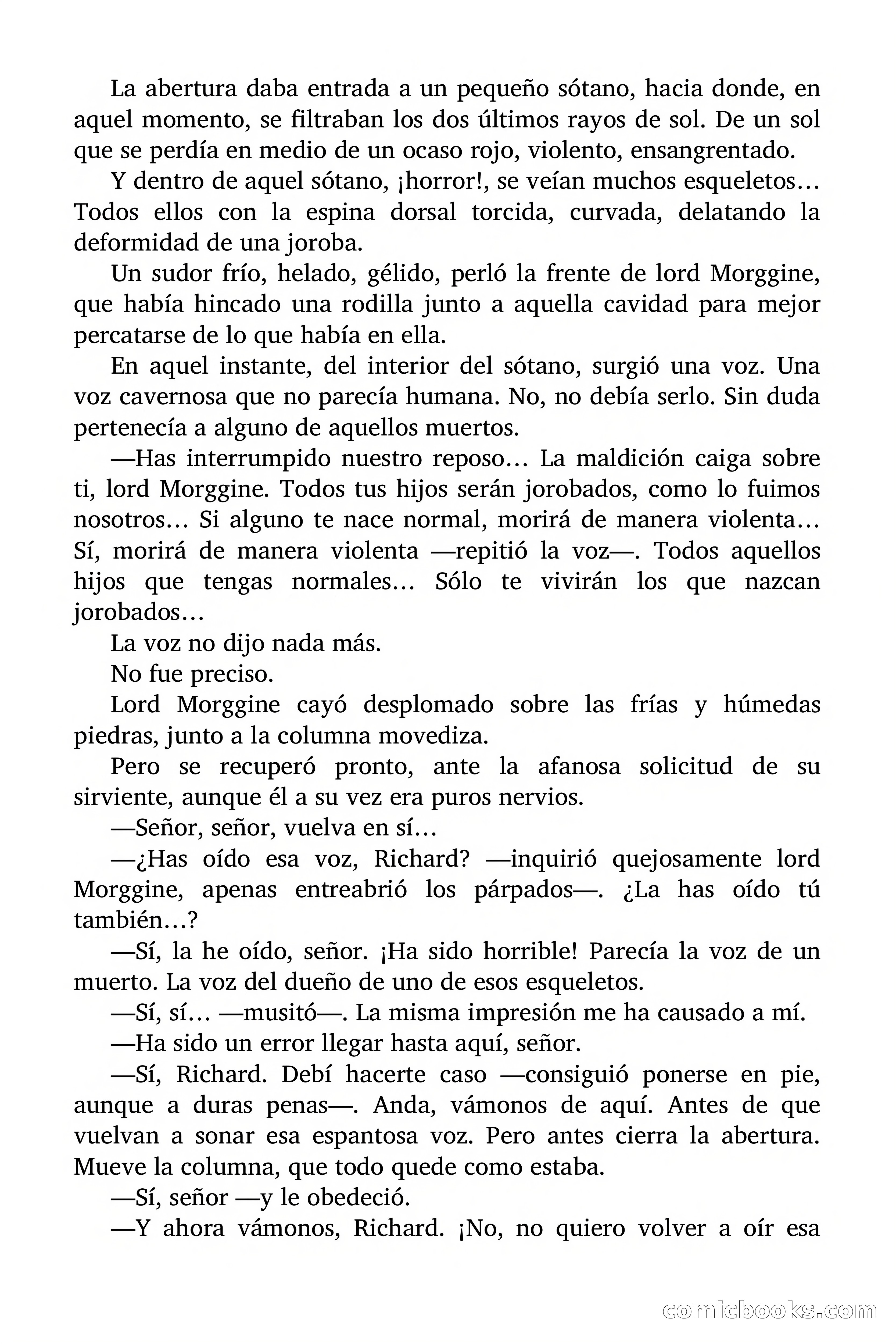 Selección Terror: El castillo de los jorobados — page 9 of 76