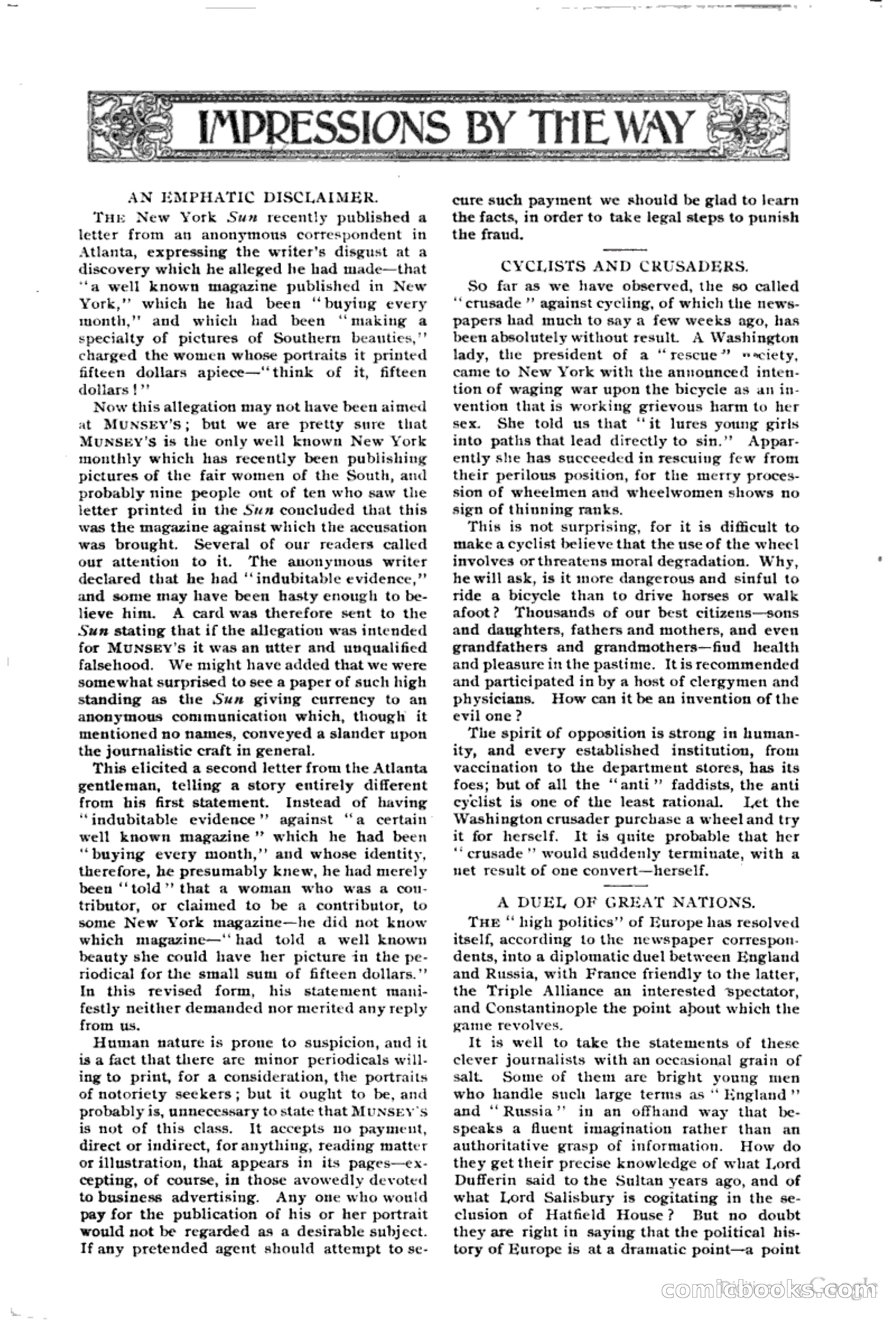 Munsey's Magazine — page 263 of 400