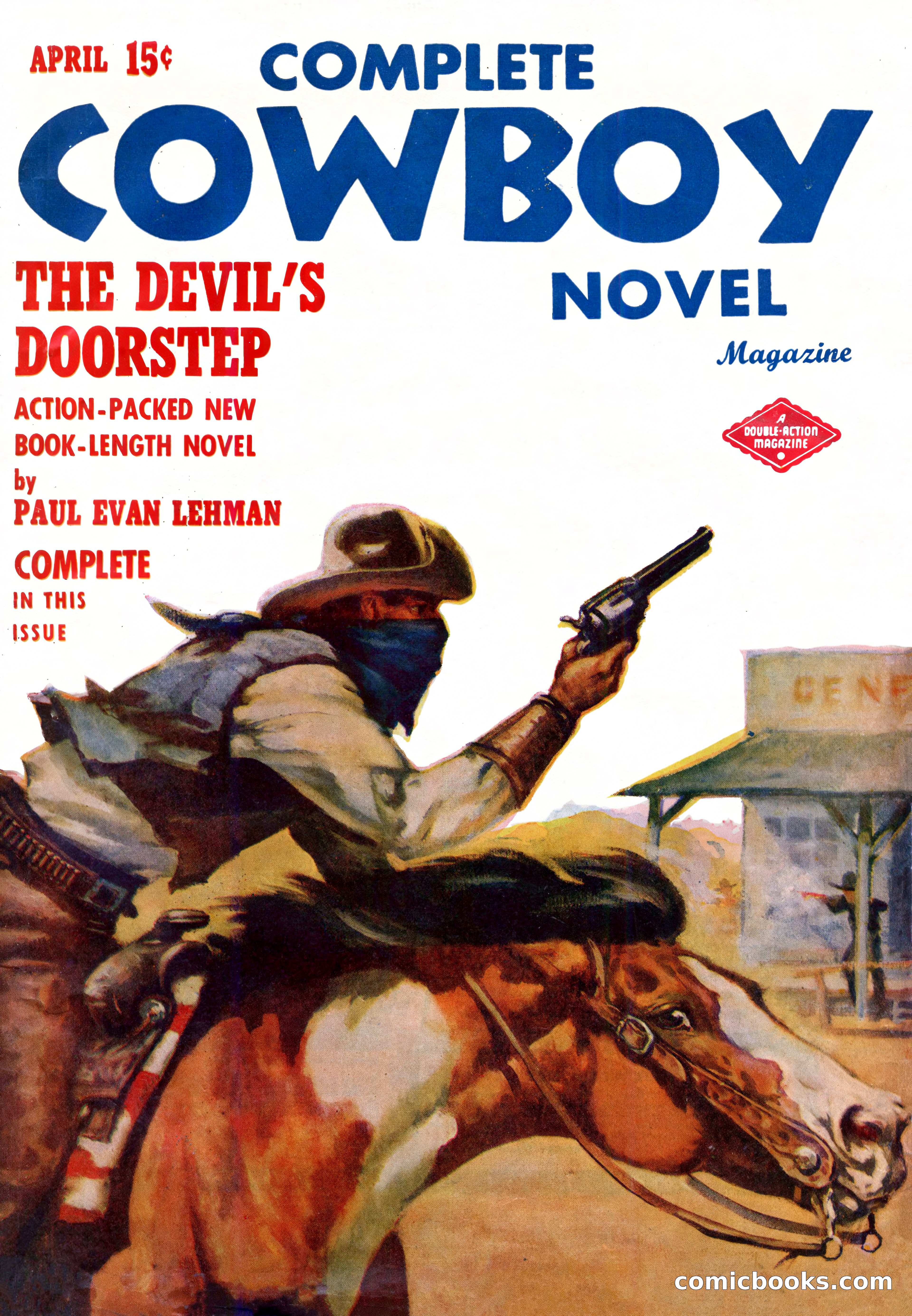 Complete Cowboy Novel Magazine — page 1 of 100