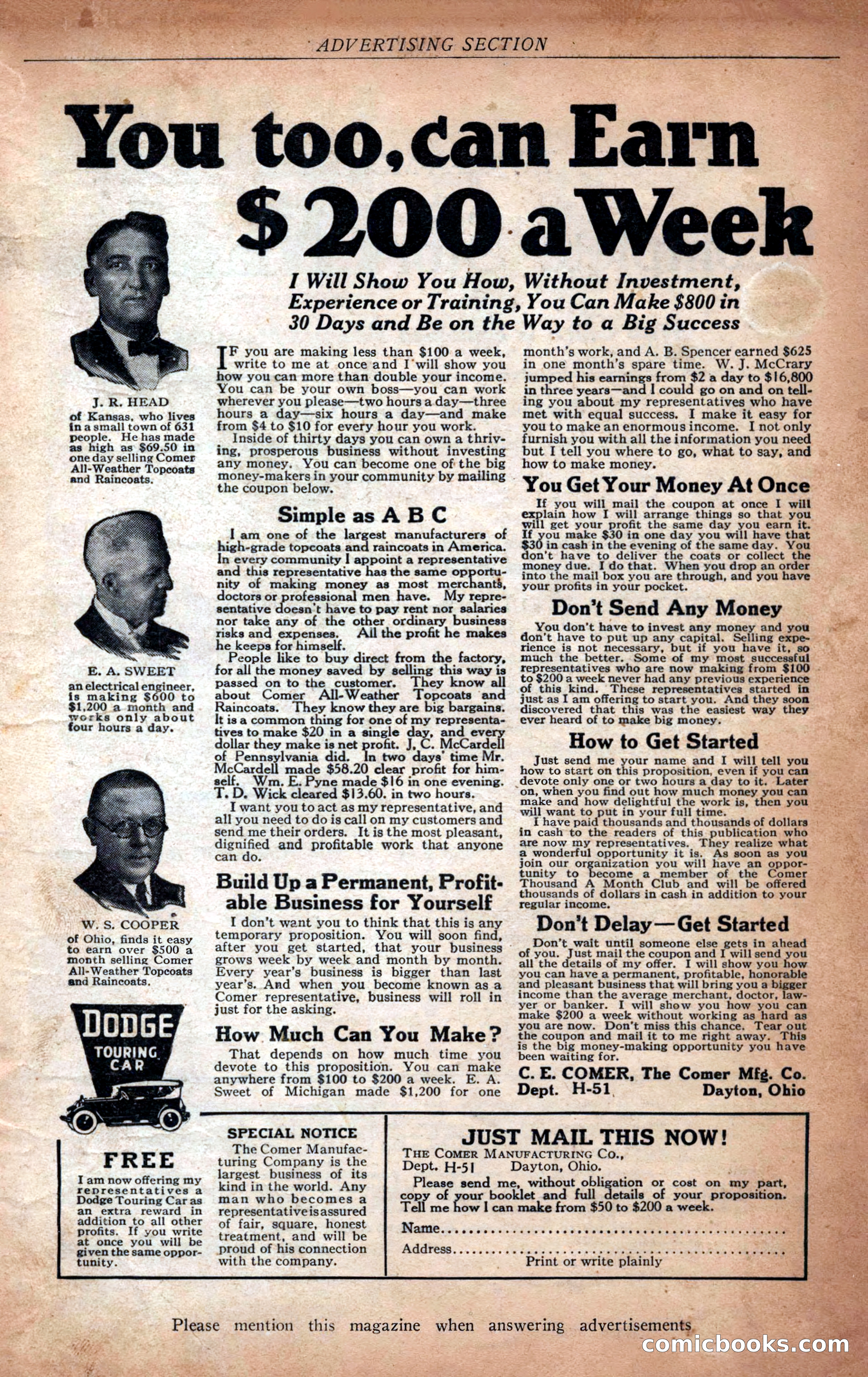Complete Story Magazine, Vol. 4, No. 2 — page 3 of 172