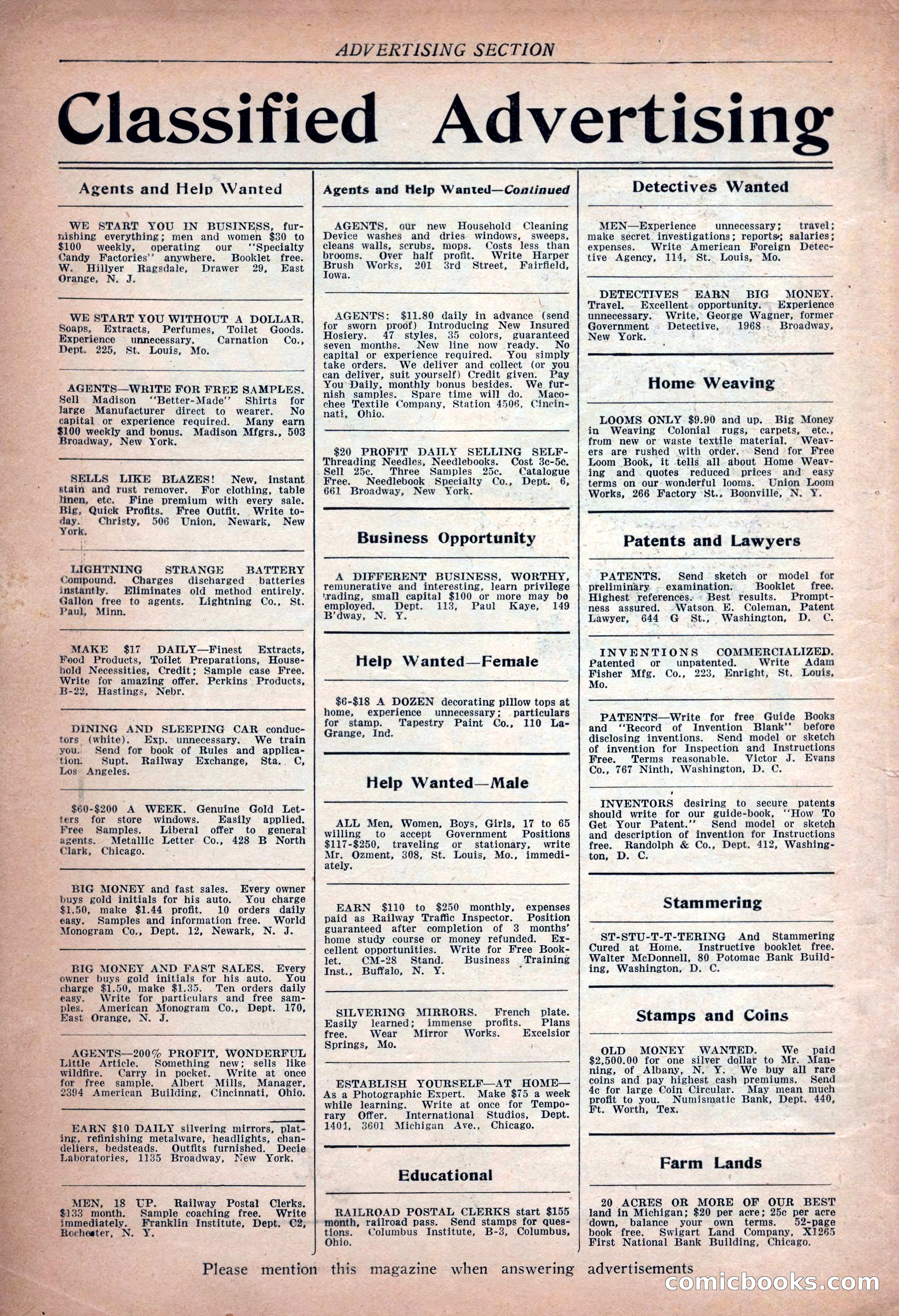 Complete Story Magazine, Vol. 4, No. 2 — page 6 of 172