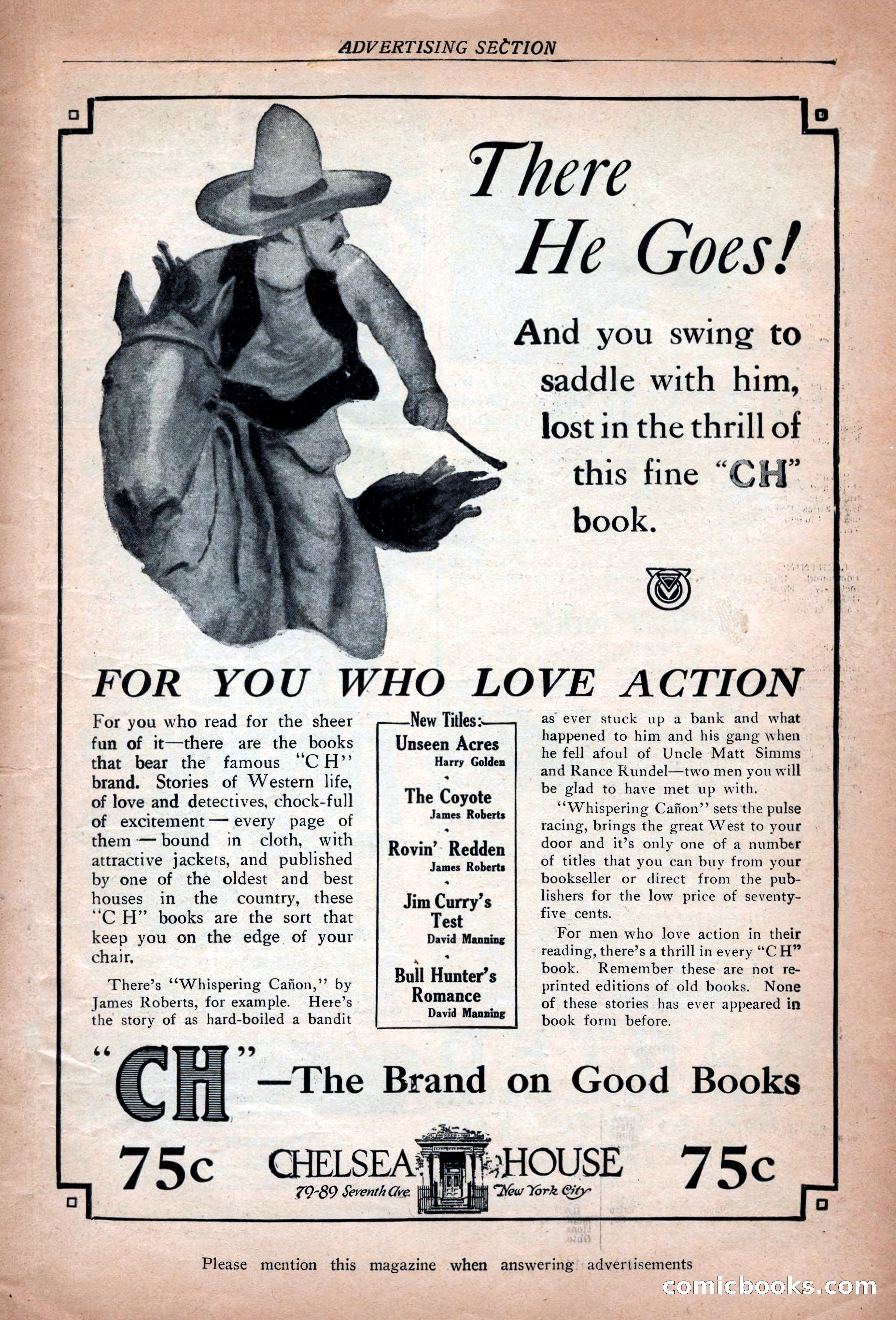 Complete Story Magazine, Vol. 4, No. 2 — page 7 of 172