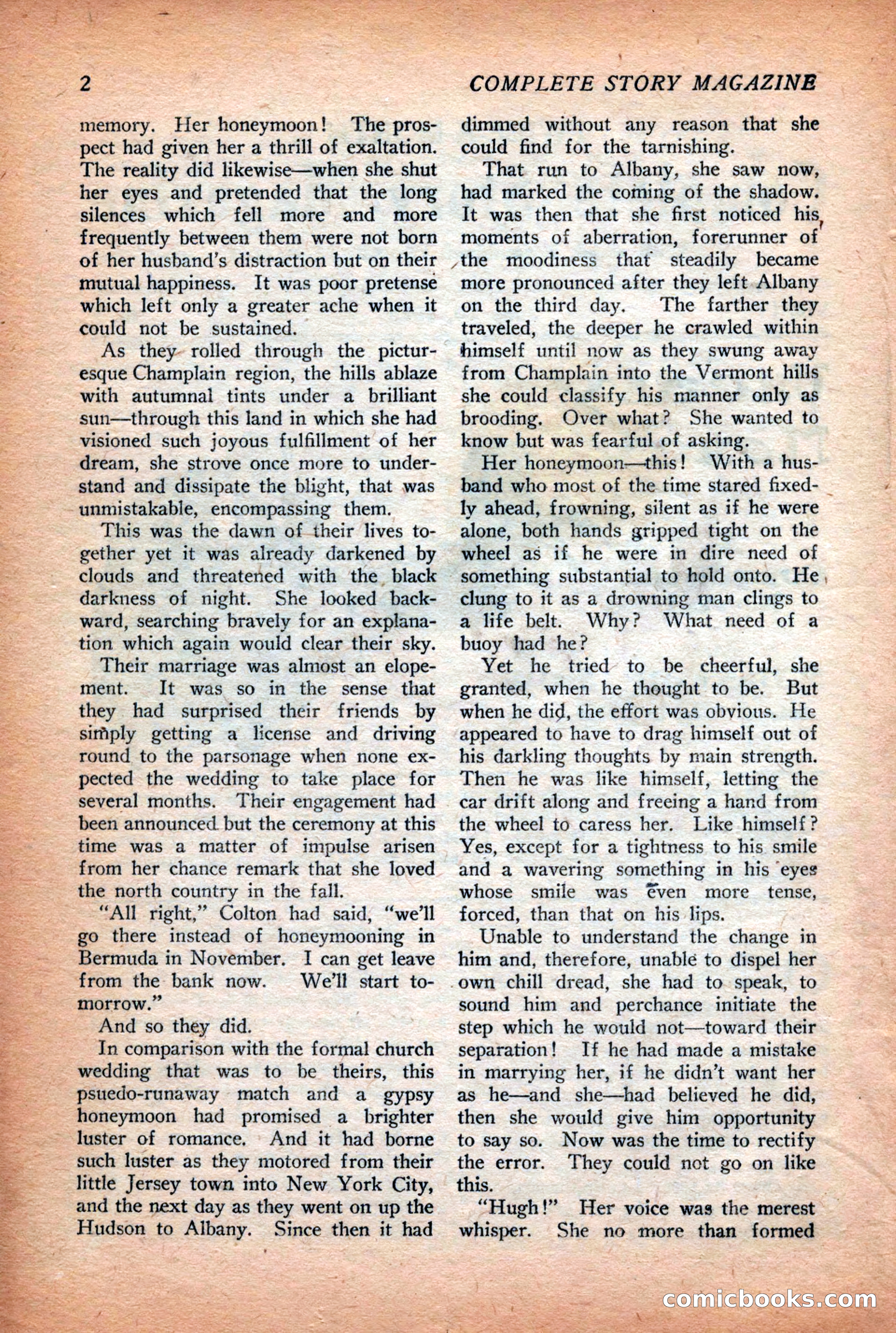 Complete Story Magazine, Vol. 4, No. 2 — page 12 of 172
