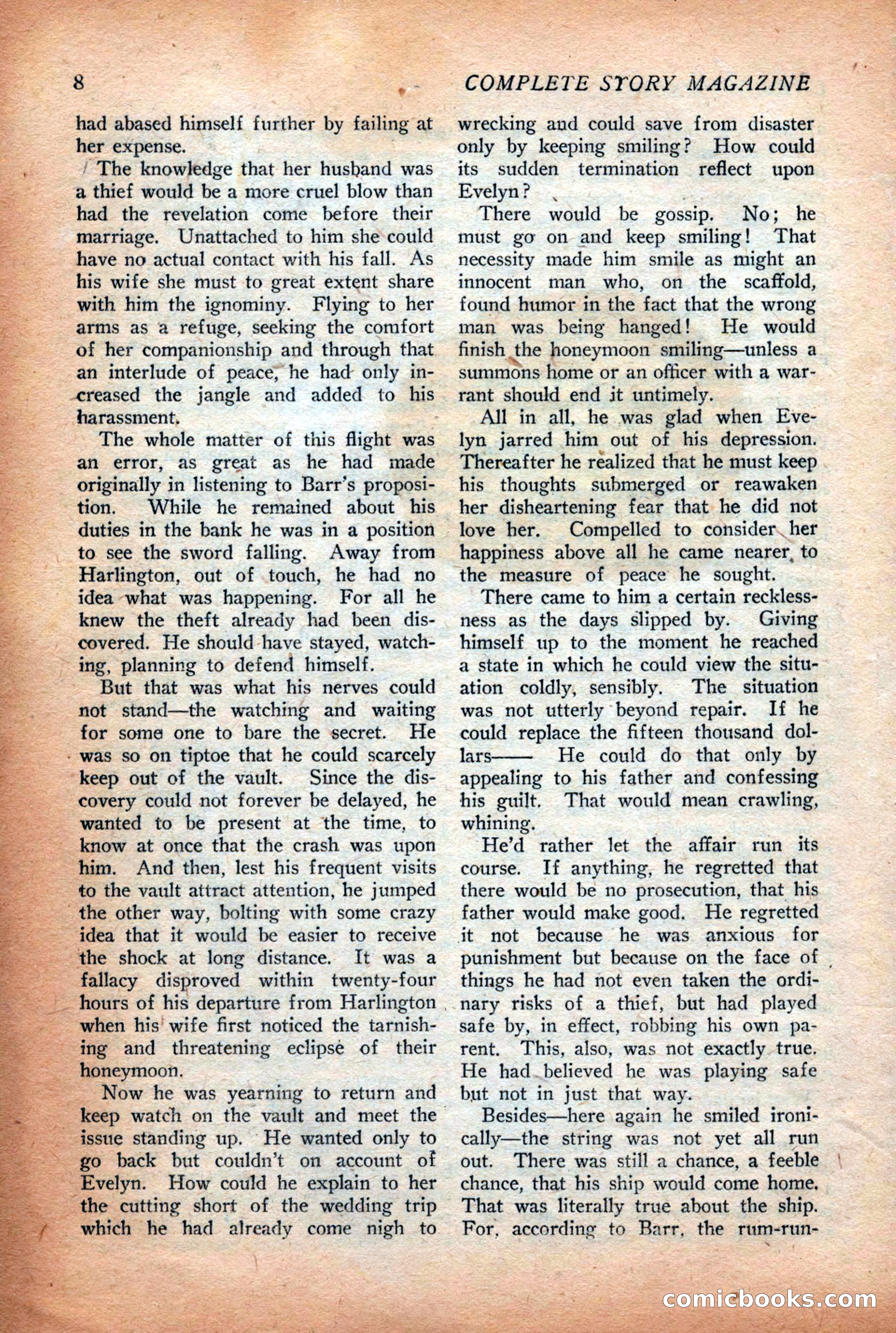 Complete Story Magazine, Vol. 4, No. 2 — page 18 of 172