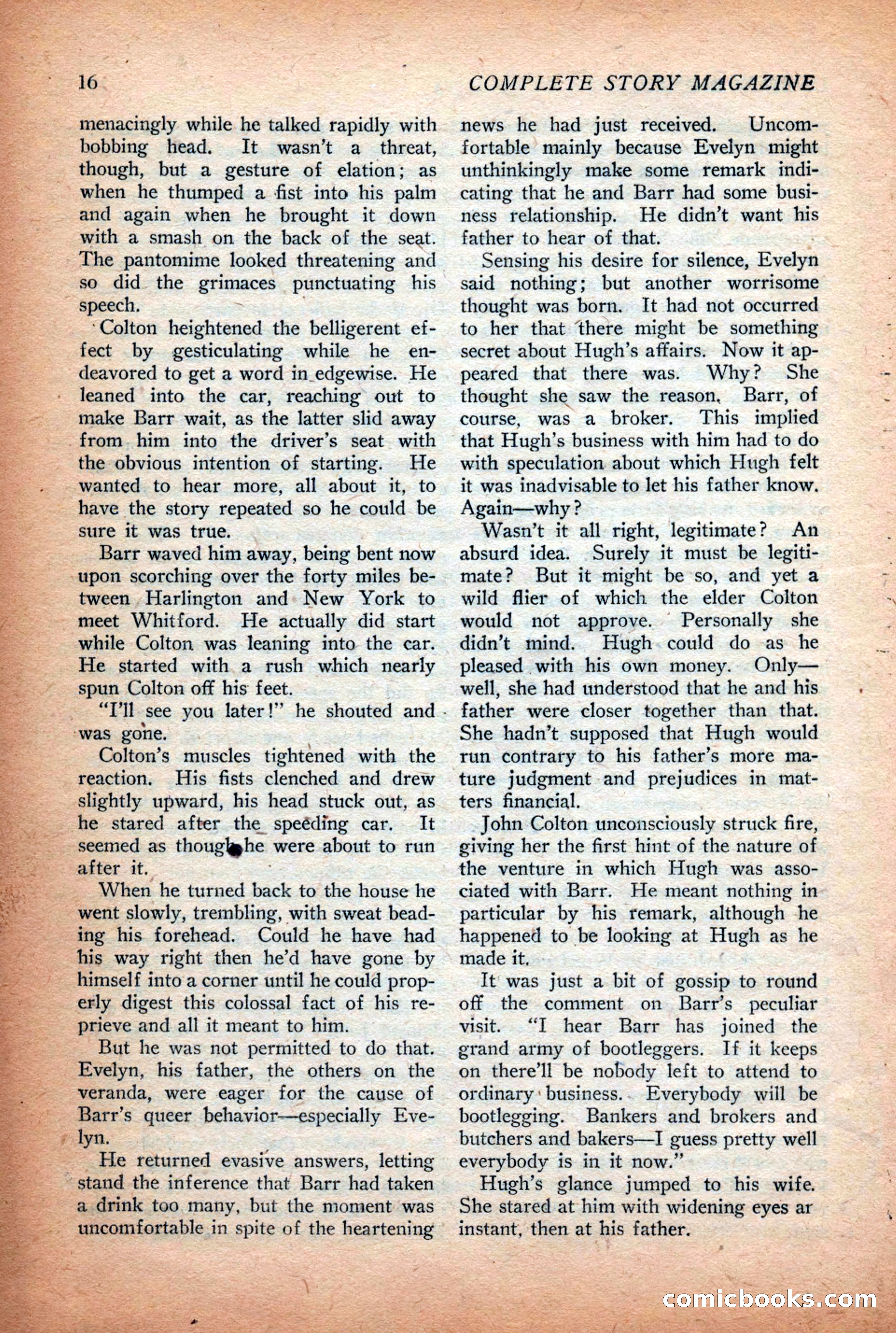 Complete Story Magazine, Vol. 4, No. 2 — page 26 of 172