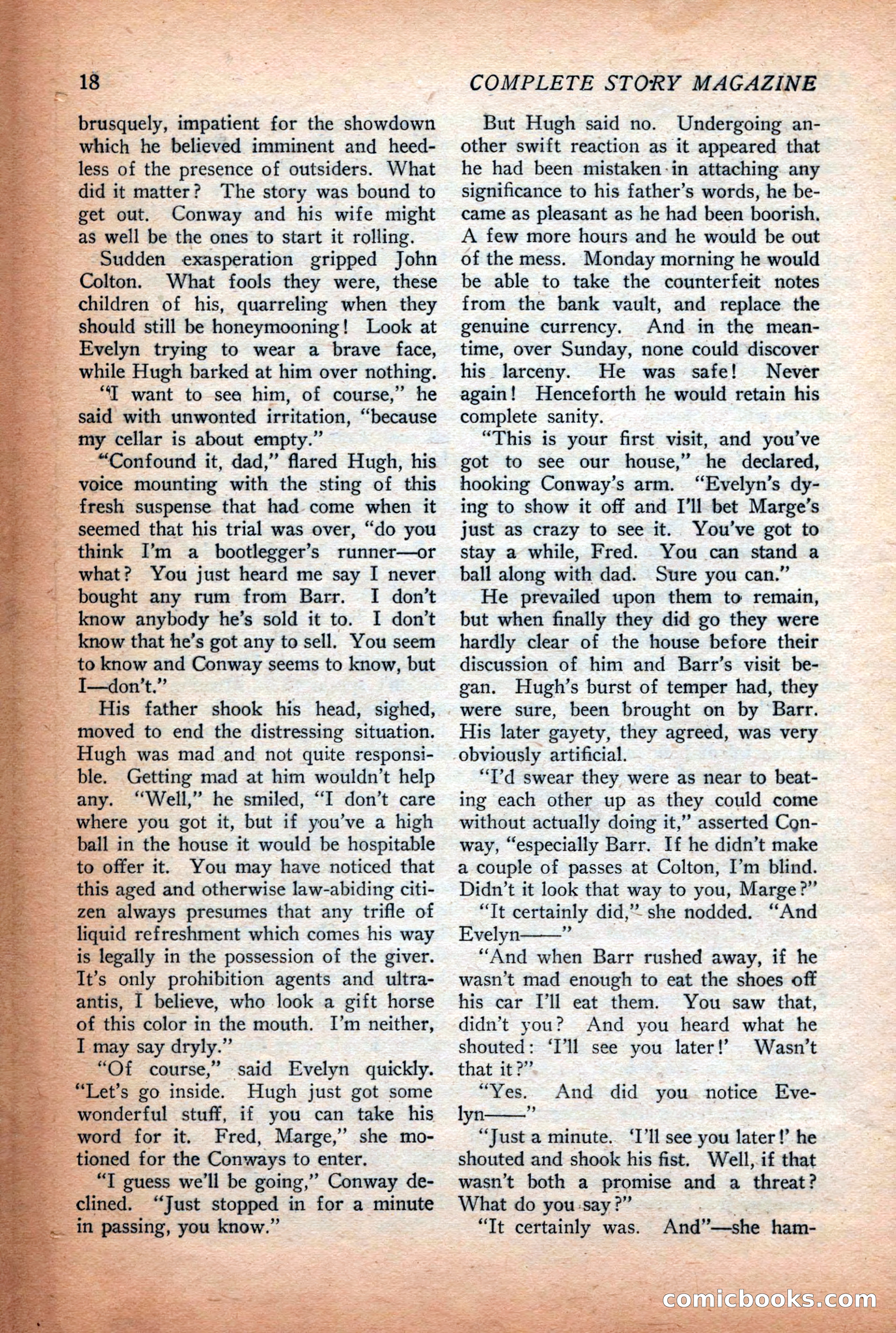 Complete Story Magazine, Vol. 4, No. 2 — page 28 of 172