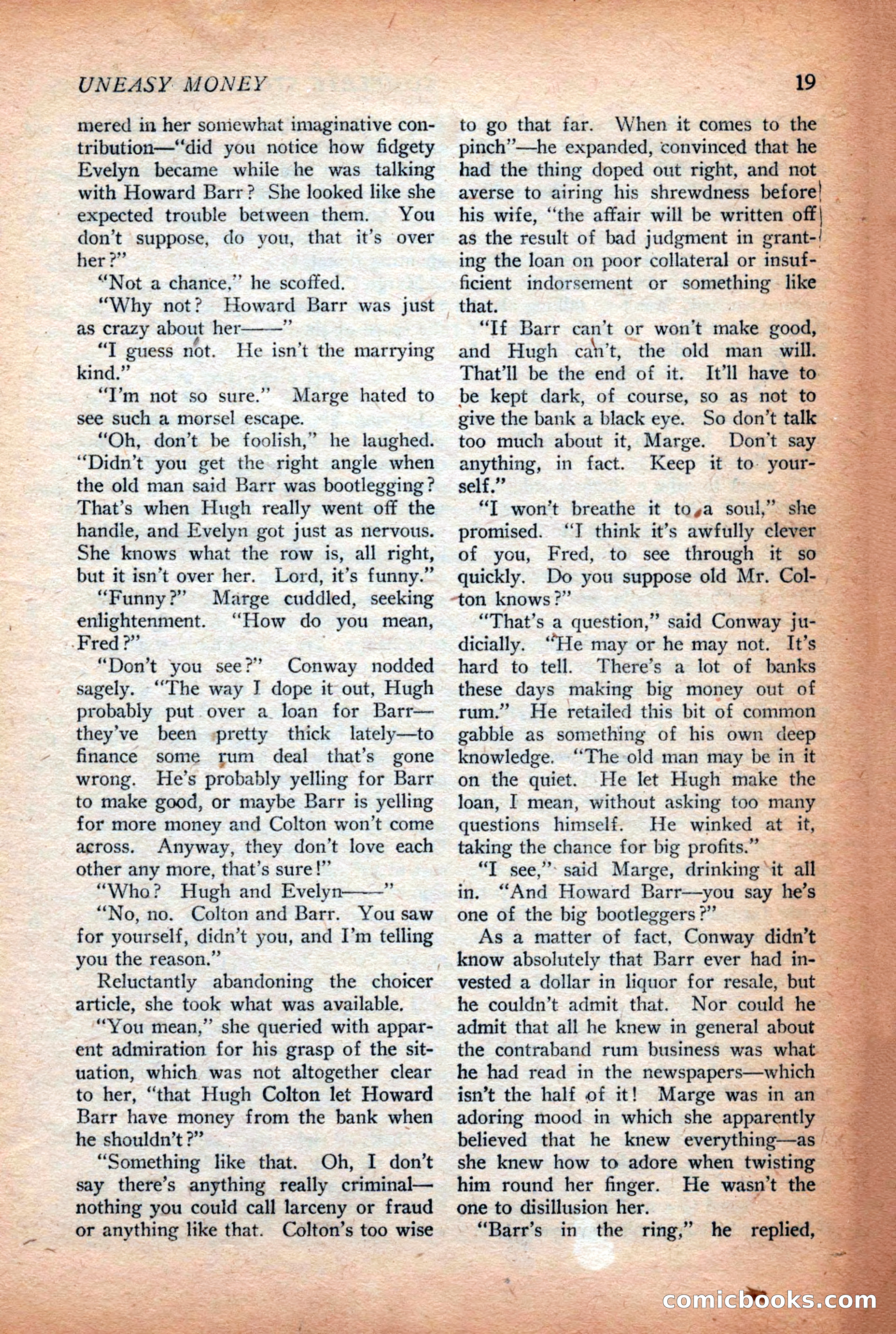 Complete Story Magazine, Vol. 4, No. 2 — page 29 of 172