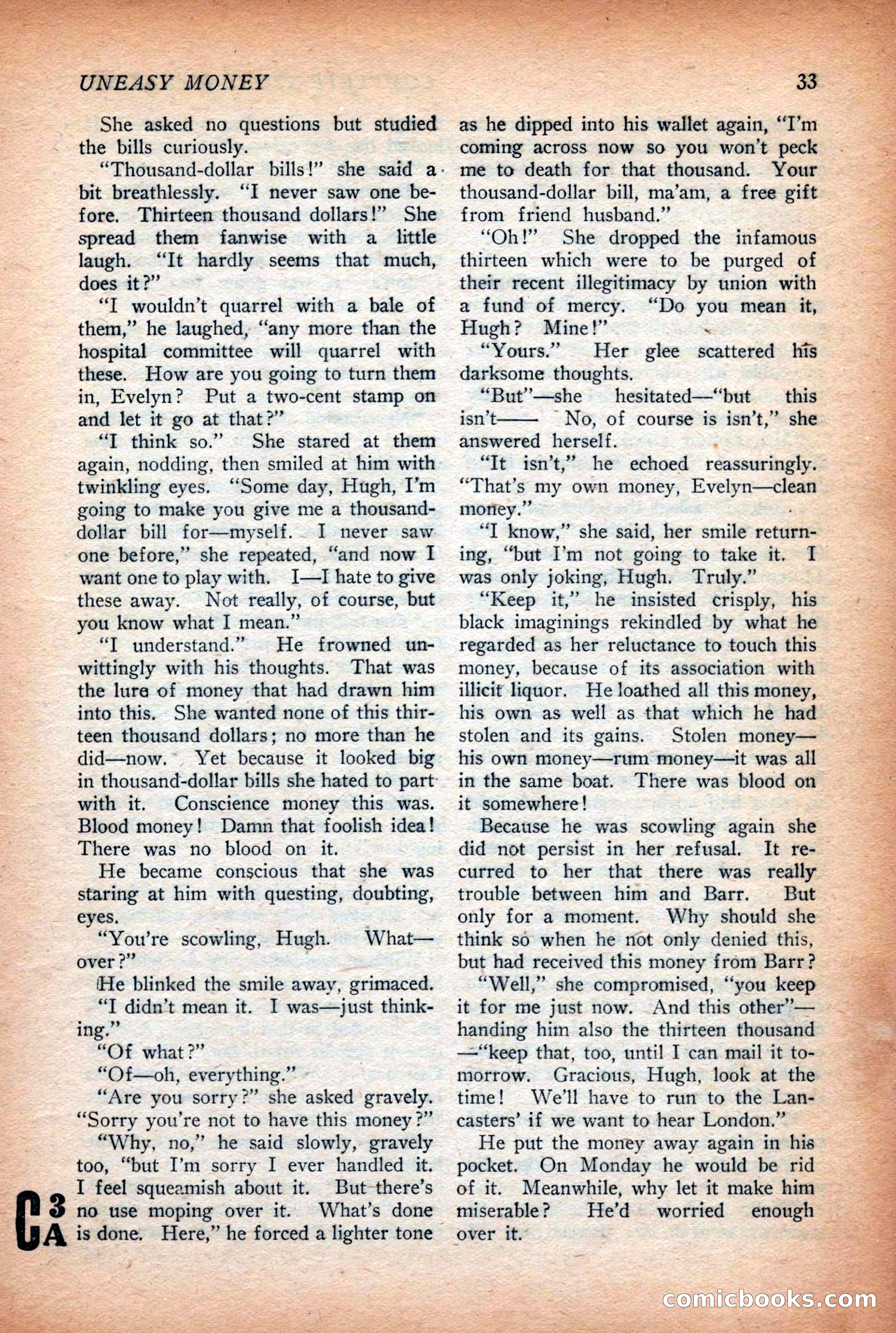 Complete Story Magazine, Vol. 4, No. 2 — page 43 of 172