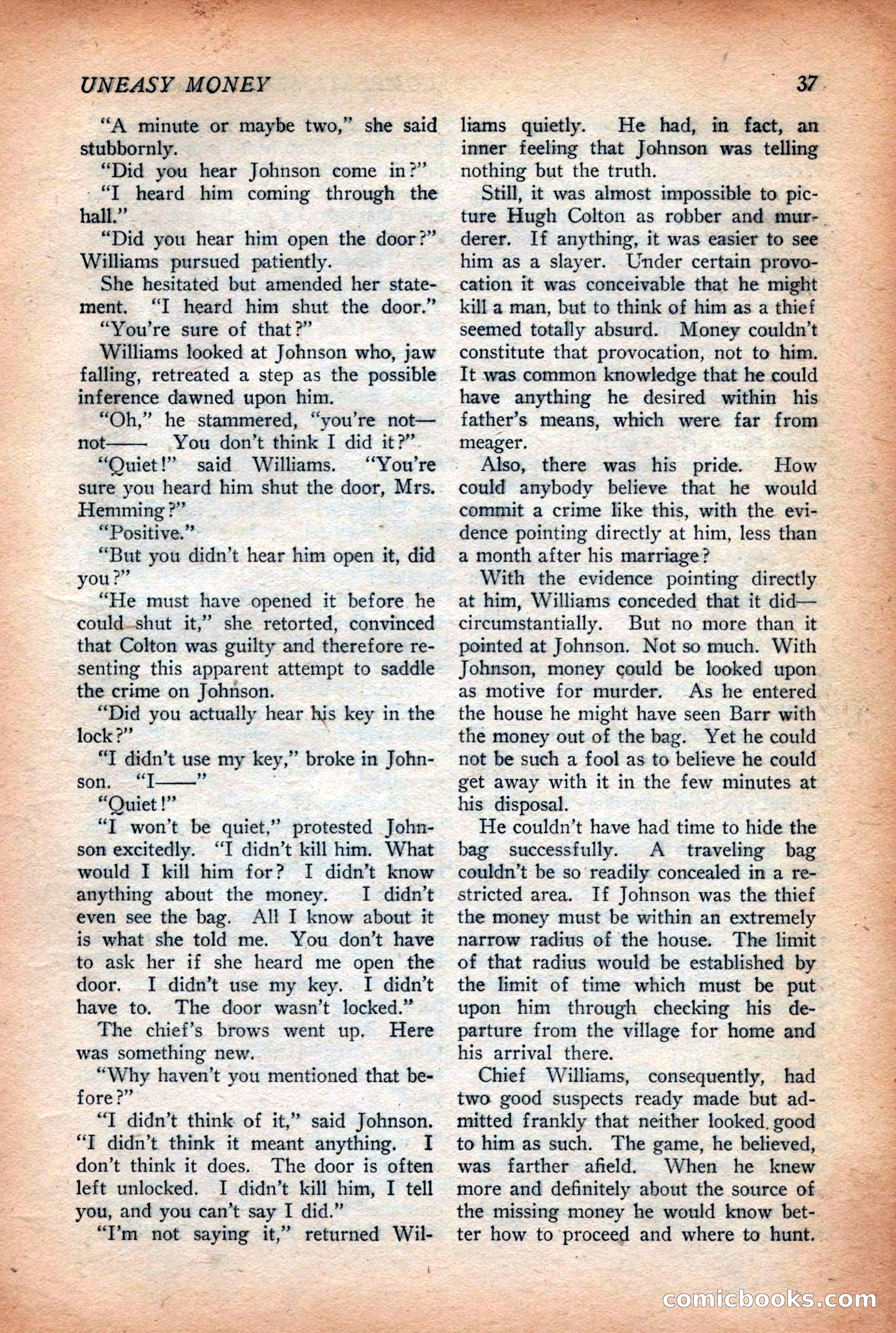Complete Story Magazine, Vol. 4, No. 2 — page 47 of 172