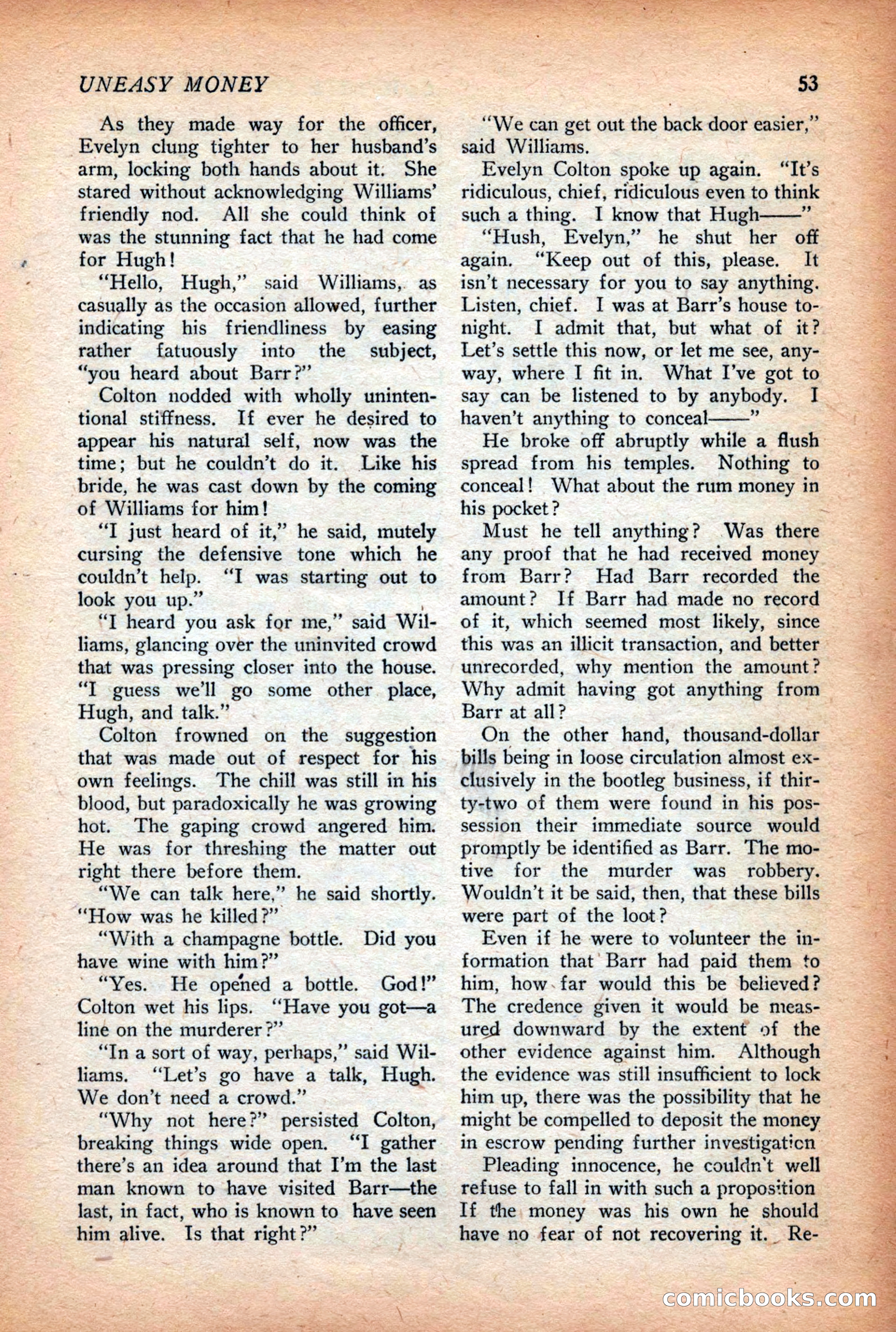 Complete Story Magazine, Vol. 4, No. 2 — page 63 of 172