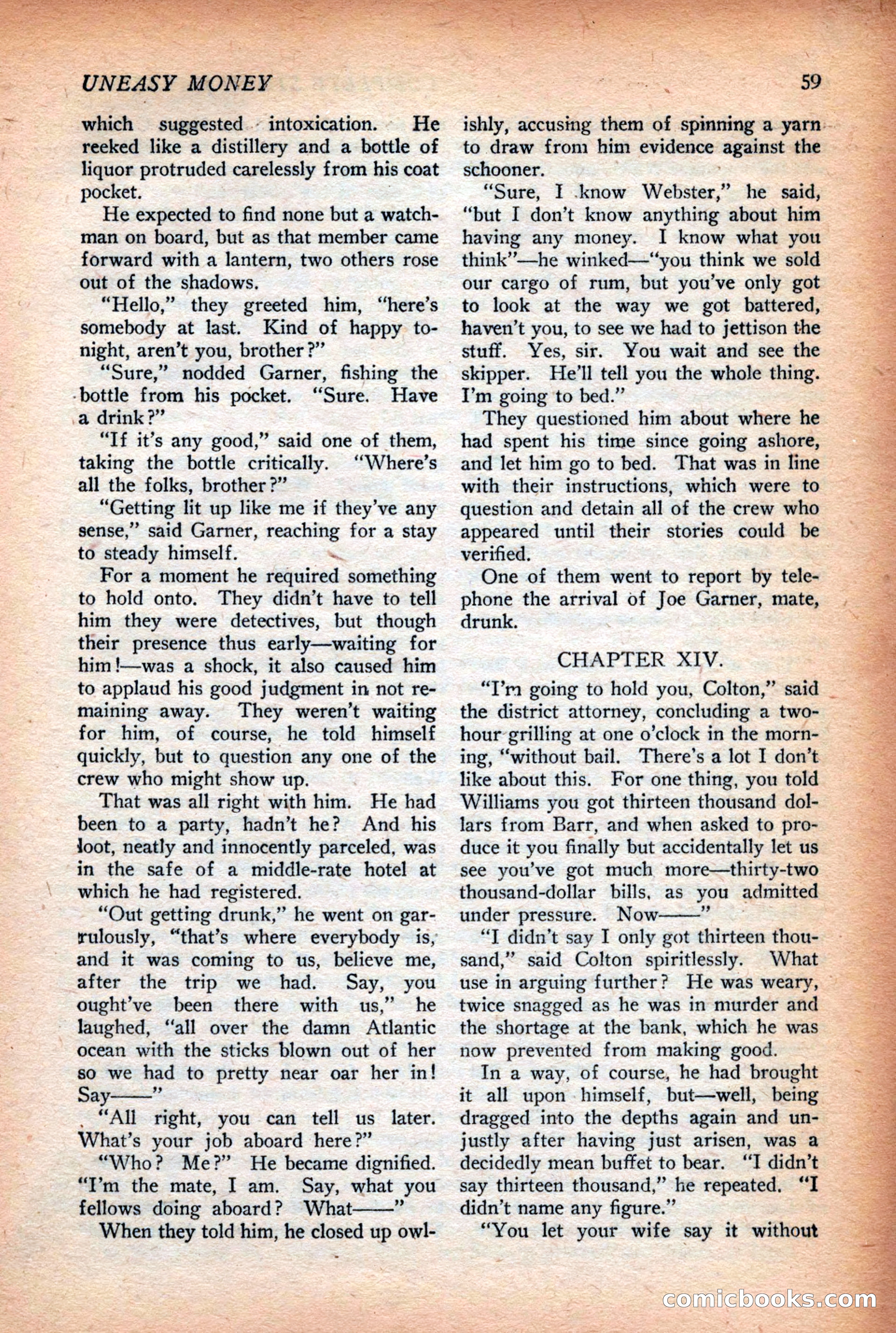 Complete Story Magazine, Vol. 4, No. 2 — page 69 of 172