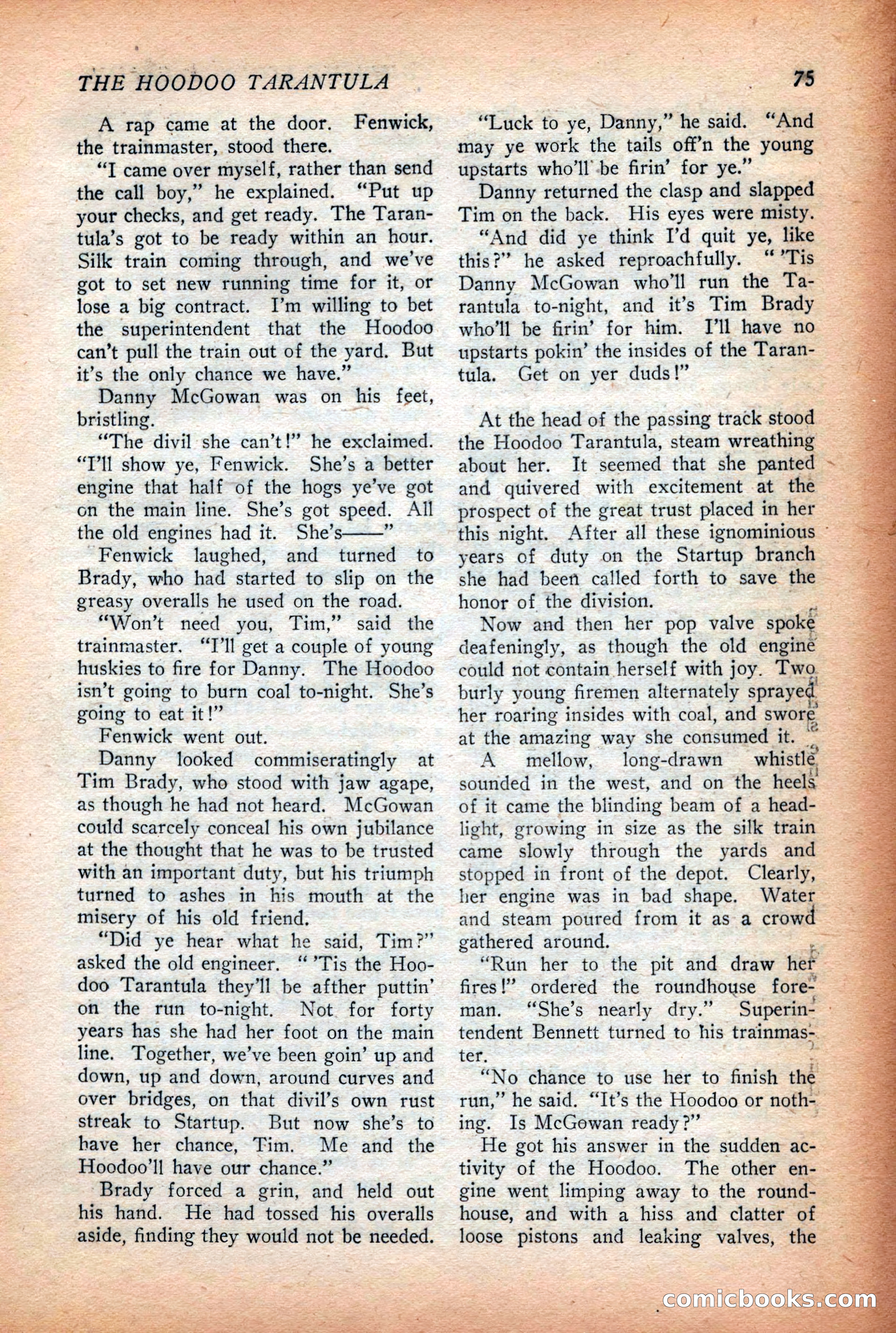 Complete Story Magazine, Vol. 4, No. 2 — page 85 of 172