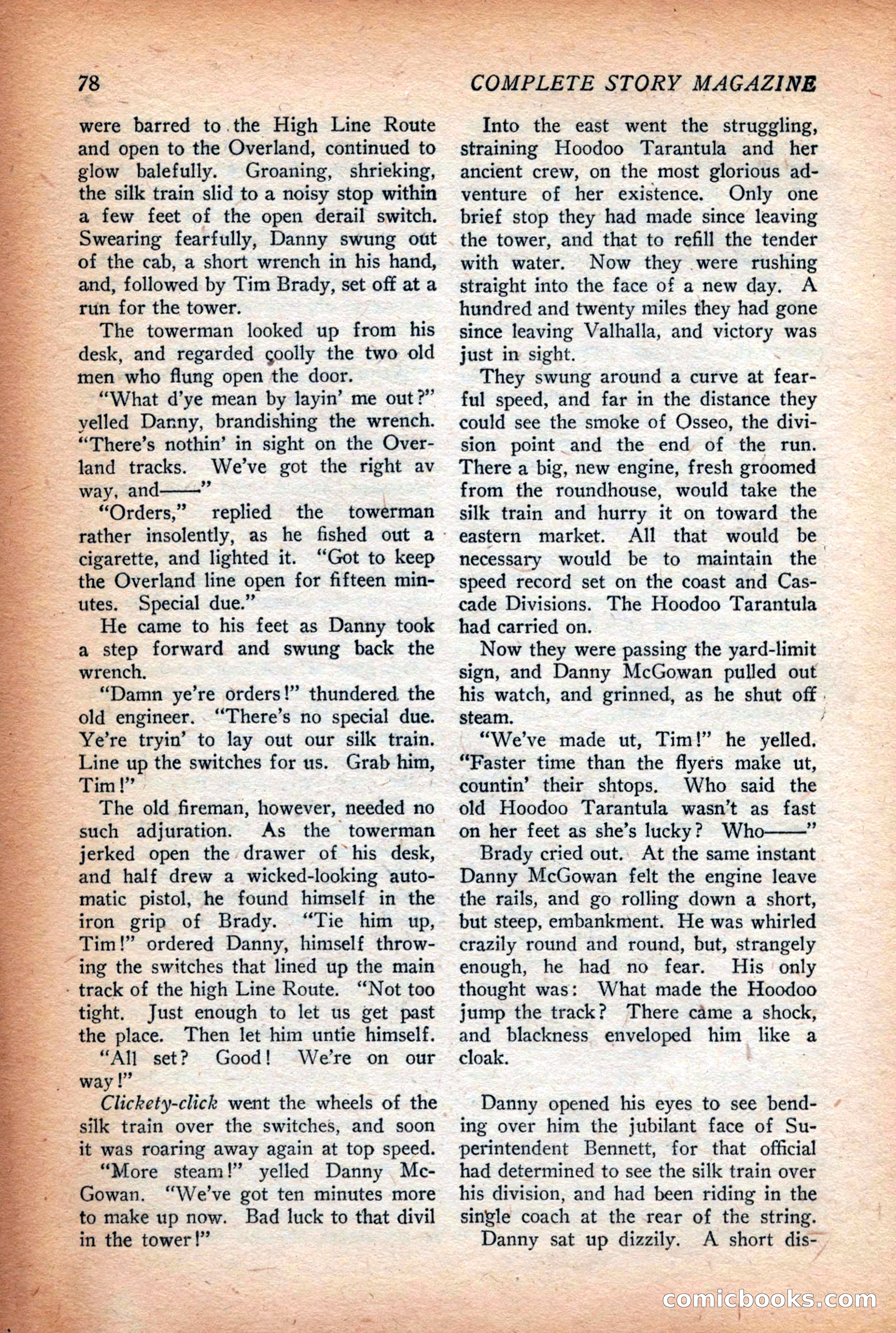 Complete Story Magazine, Vol. 4, No. 2 — page 88 of 172