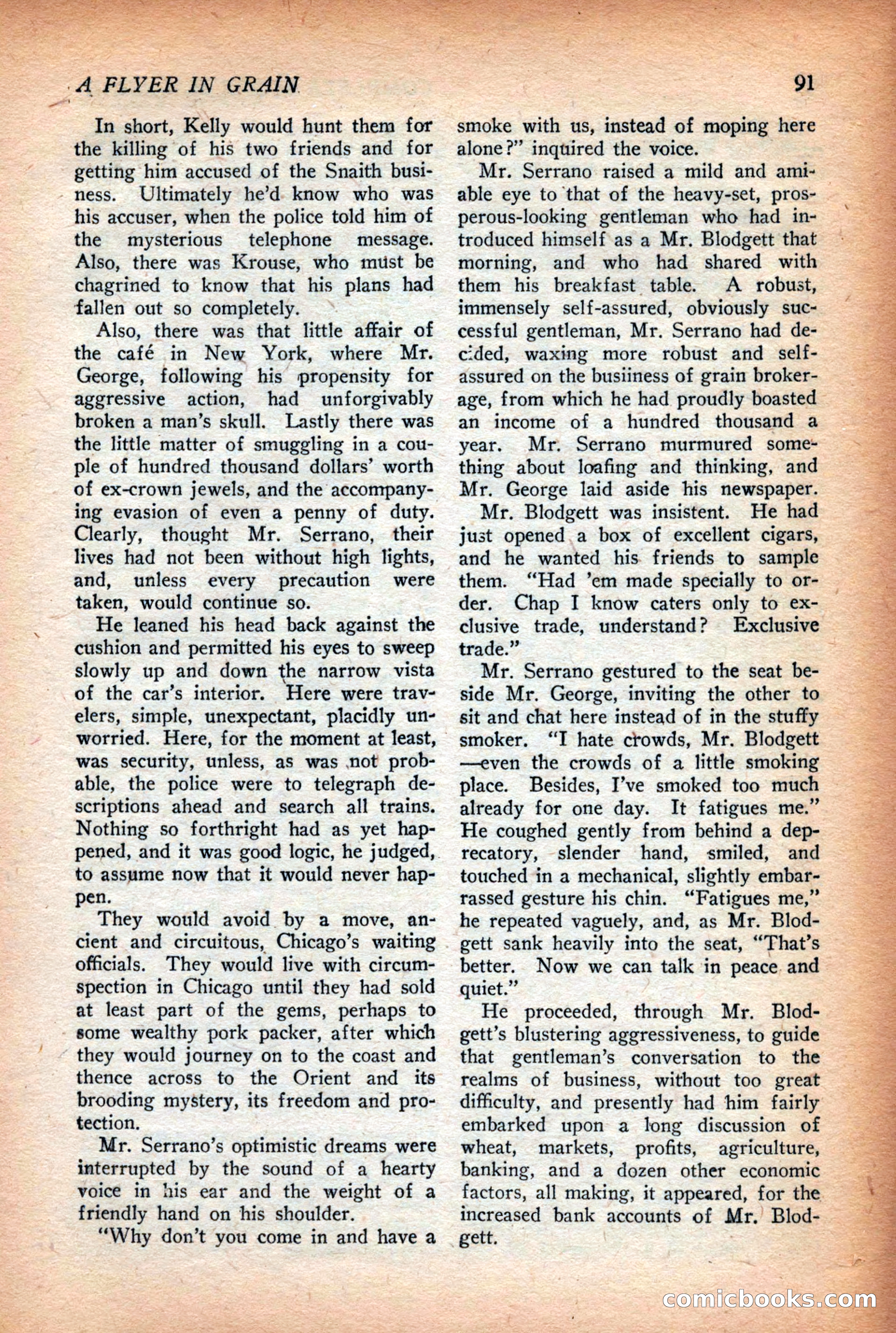 Complete Story Magazine, Vol. 4, No. 2 — page 101 of 172