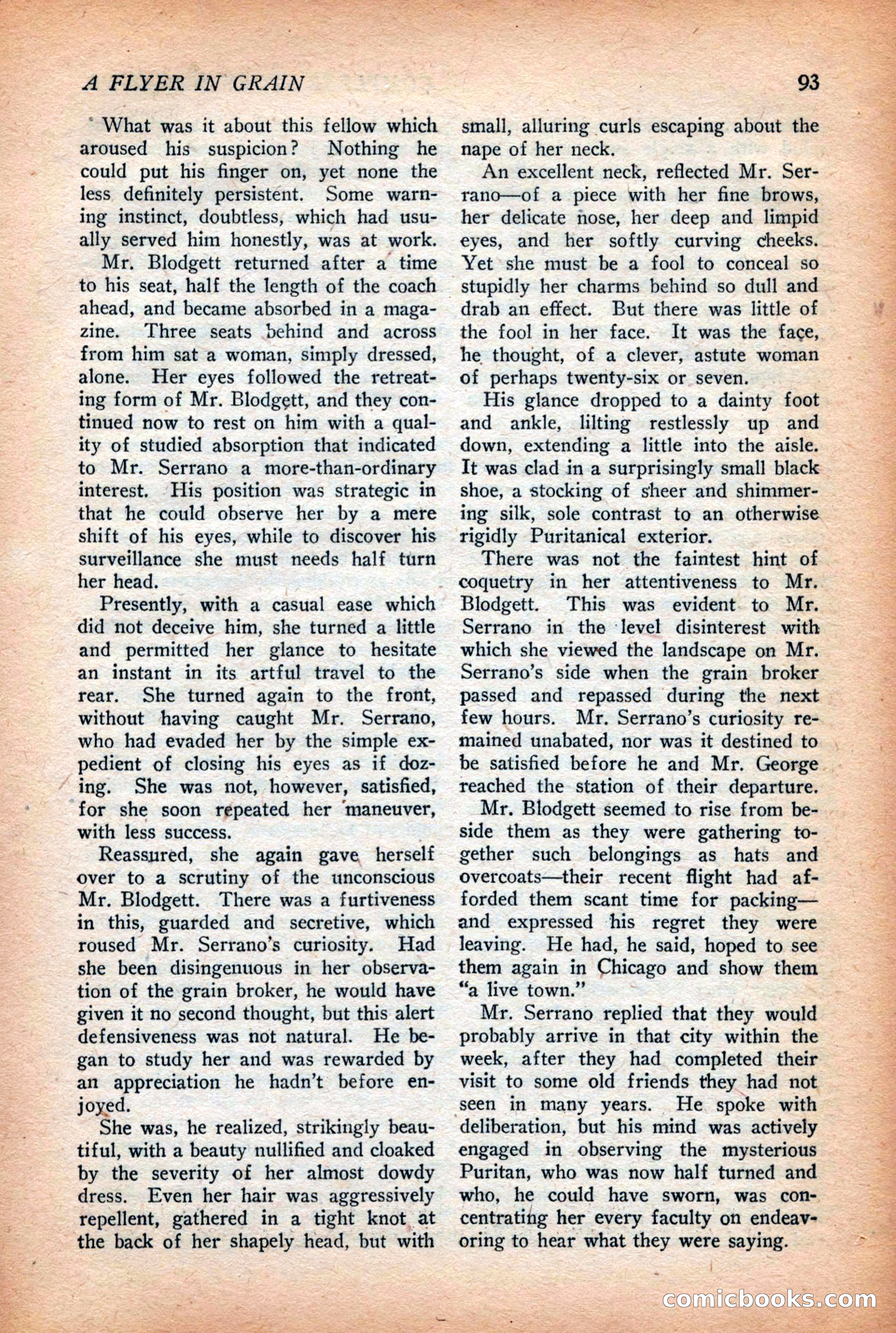 Complete Story Magazine, Vol. 4, No. 2 — page 103 of 172