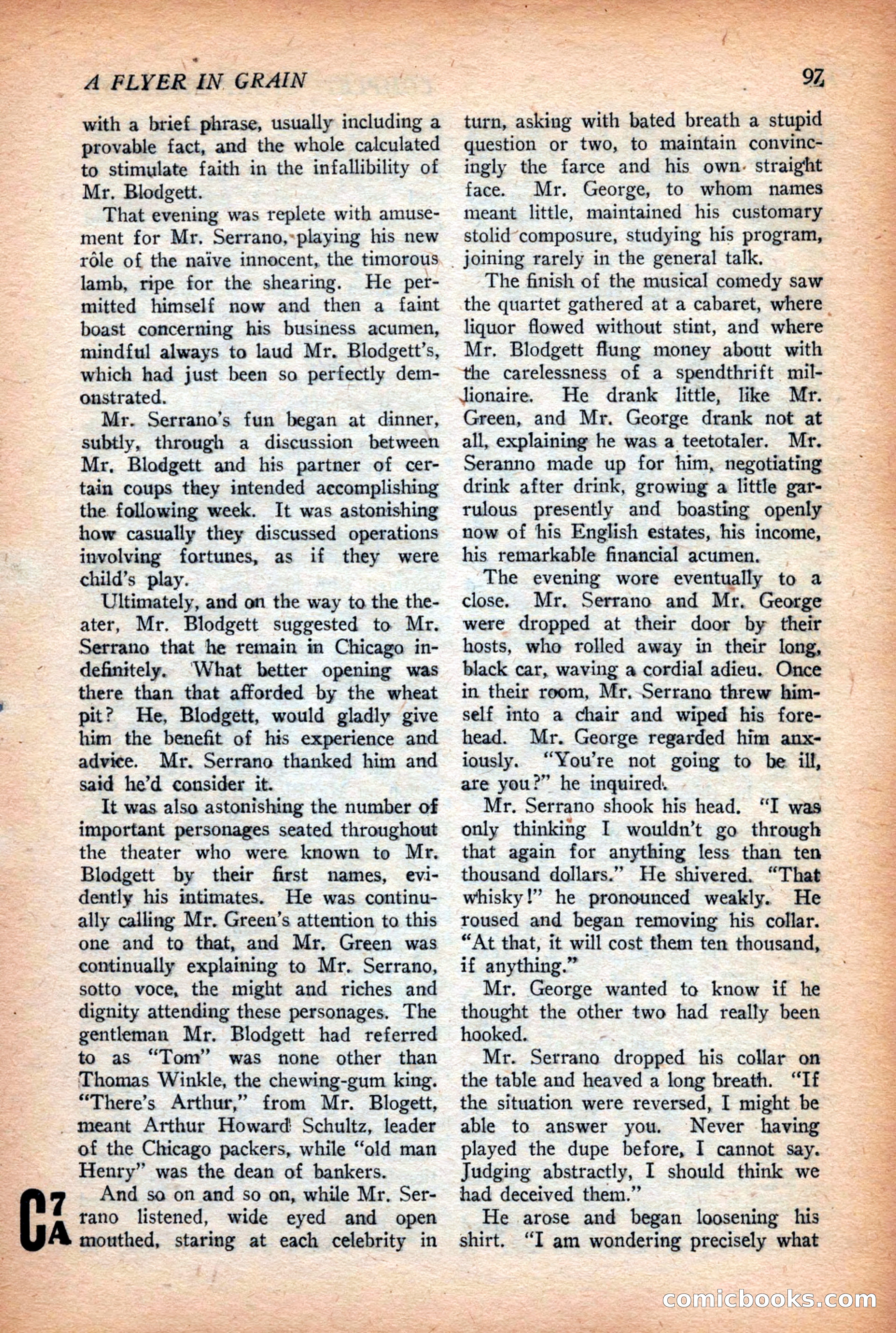 Complete Story Magazine, Vol. 4, No. 2 — page 107 of 172