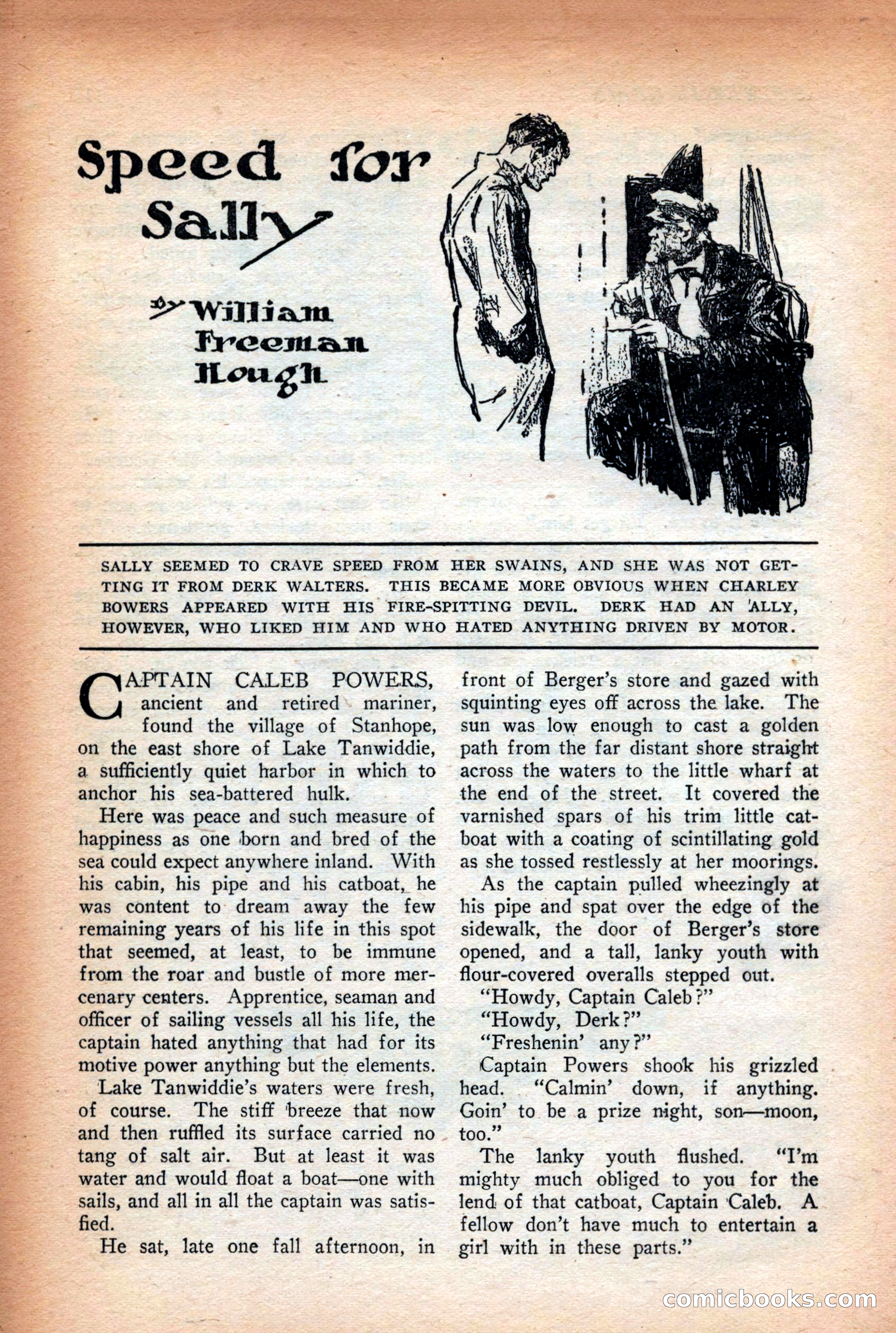 Complete Story Magazine, Vol. 4, No. 2 — page 126 of 172