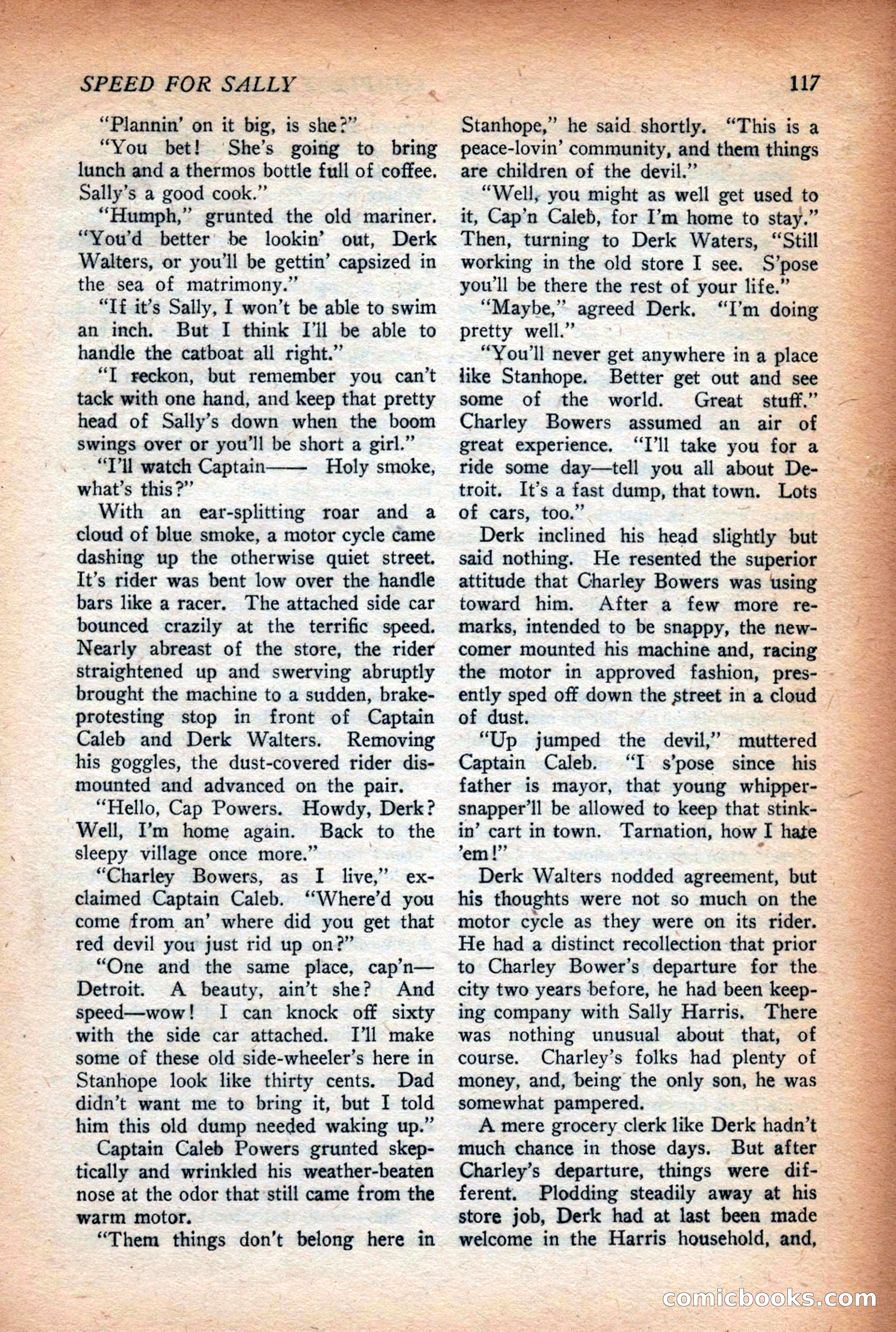 Complete Story Magazine, Vol. 4, No. 2 — page 127 of 172