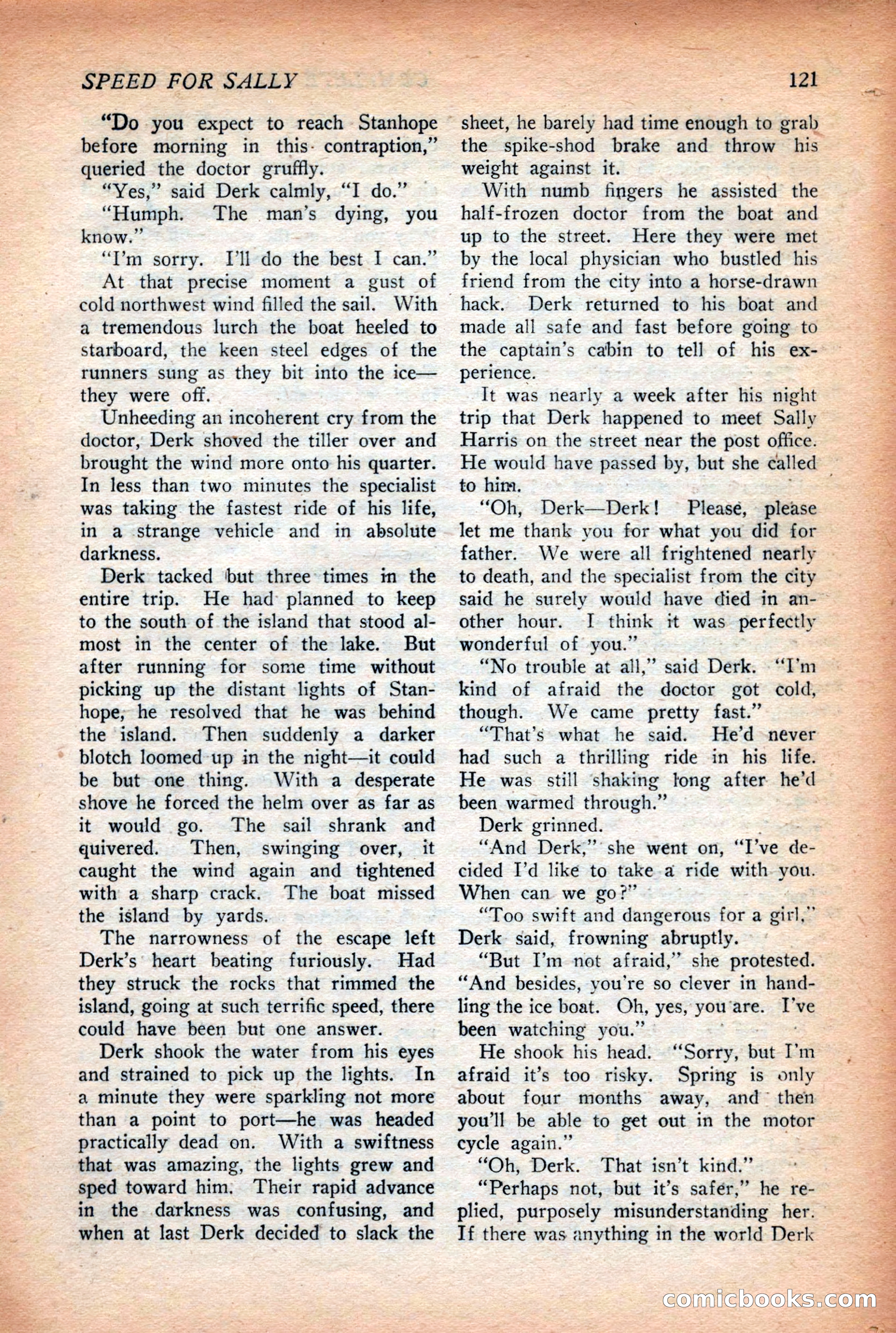 Complete Story Magazine, Vol. 4, No. 2 — page 131 of 172