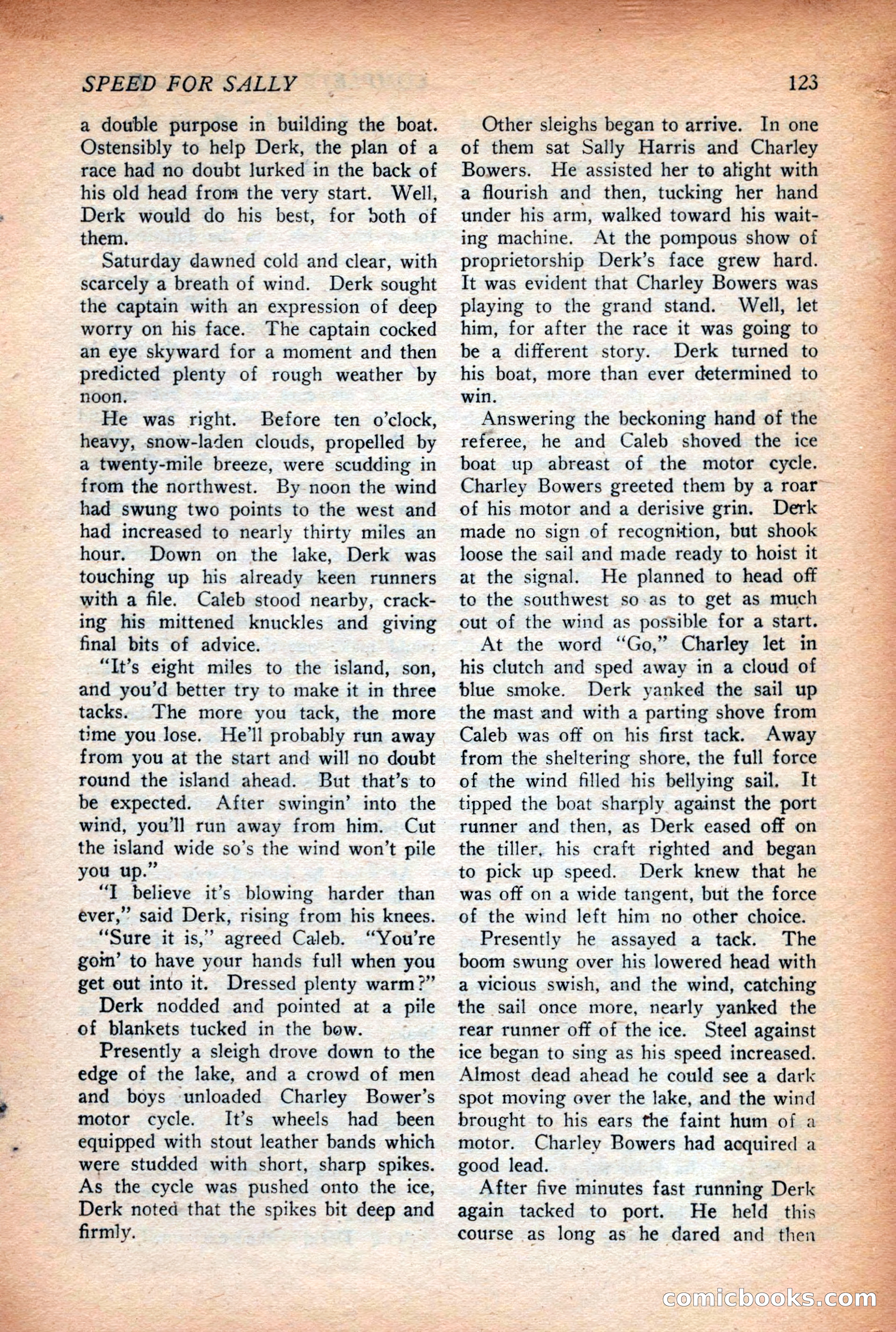 Complete Story Magazine, Vol. 4, No. 2 — page 133 of 172