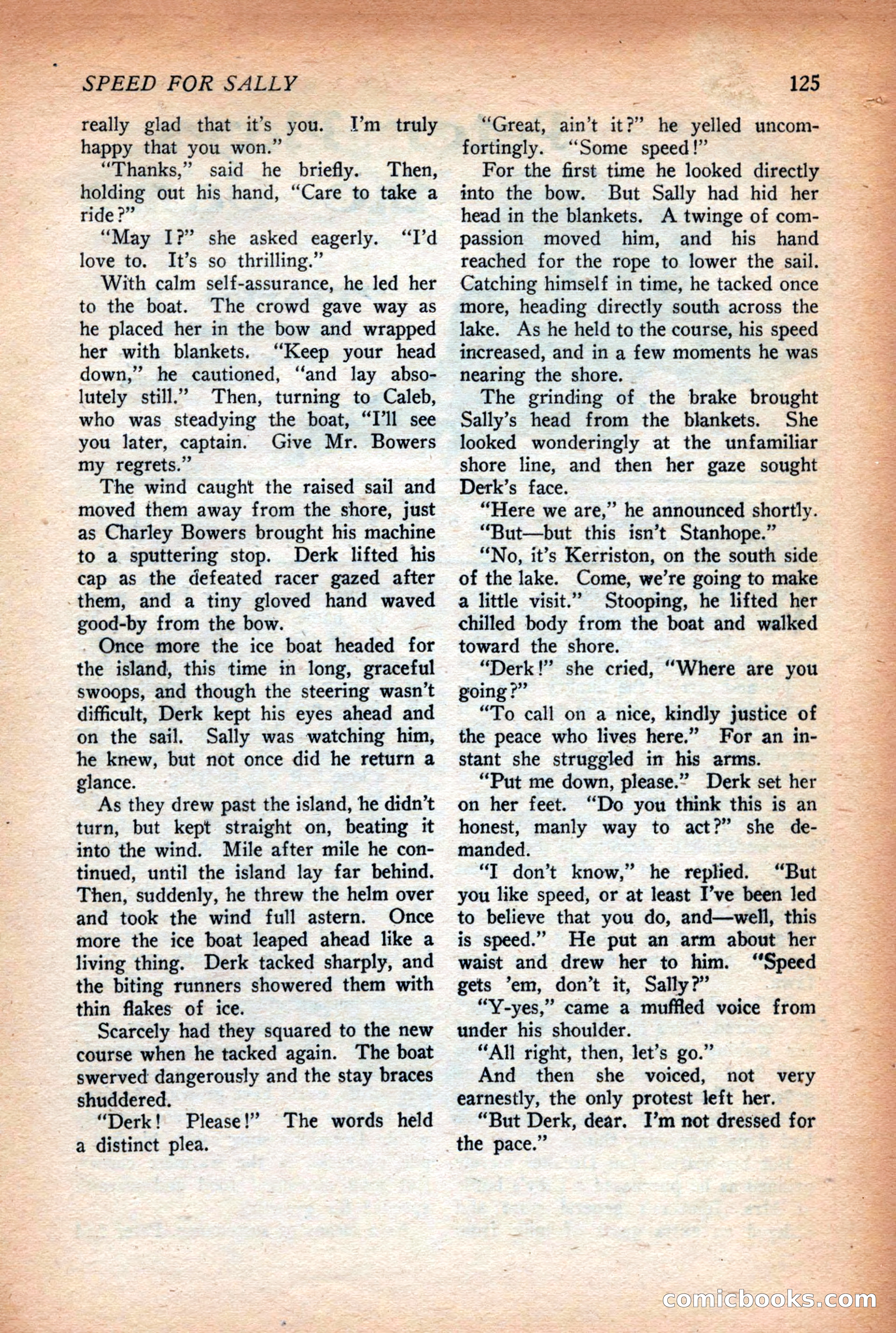 Complete Story Magazine, Vol. 4, No. 2 — page 135 of 172