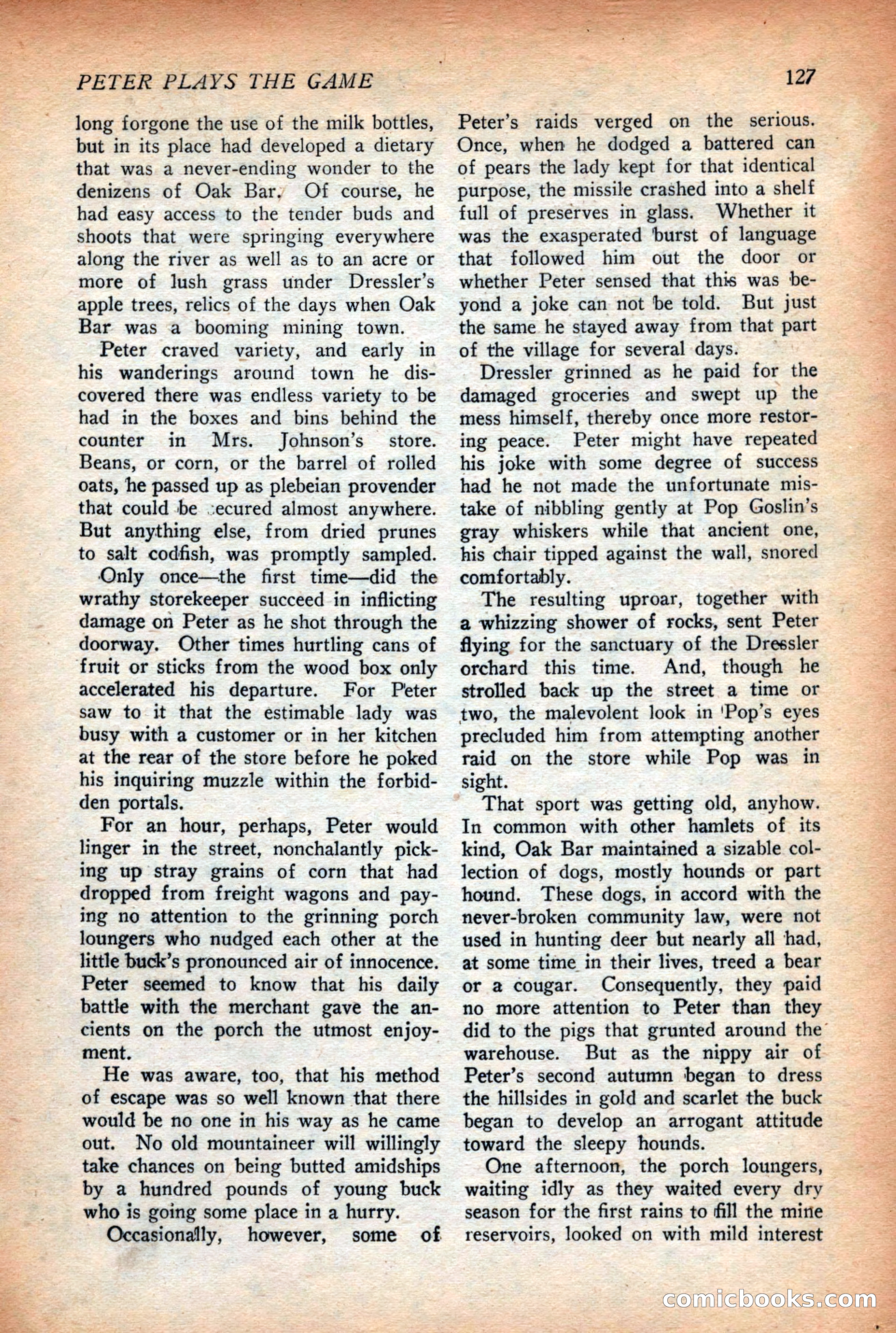 Complete Story Magazine, Vol. 4, No. 2 — page 137 of 172