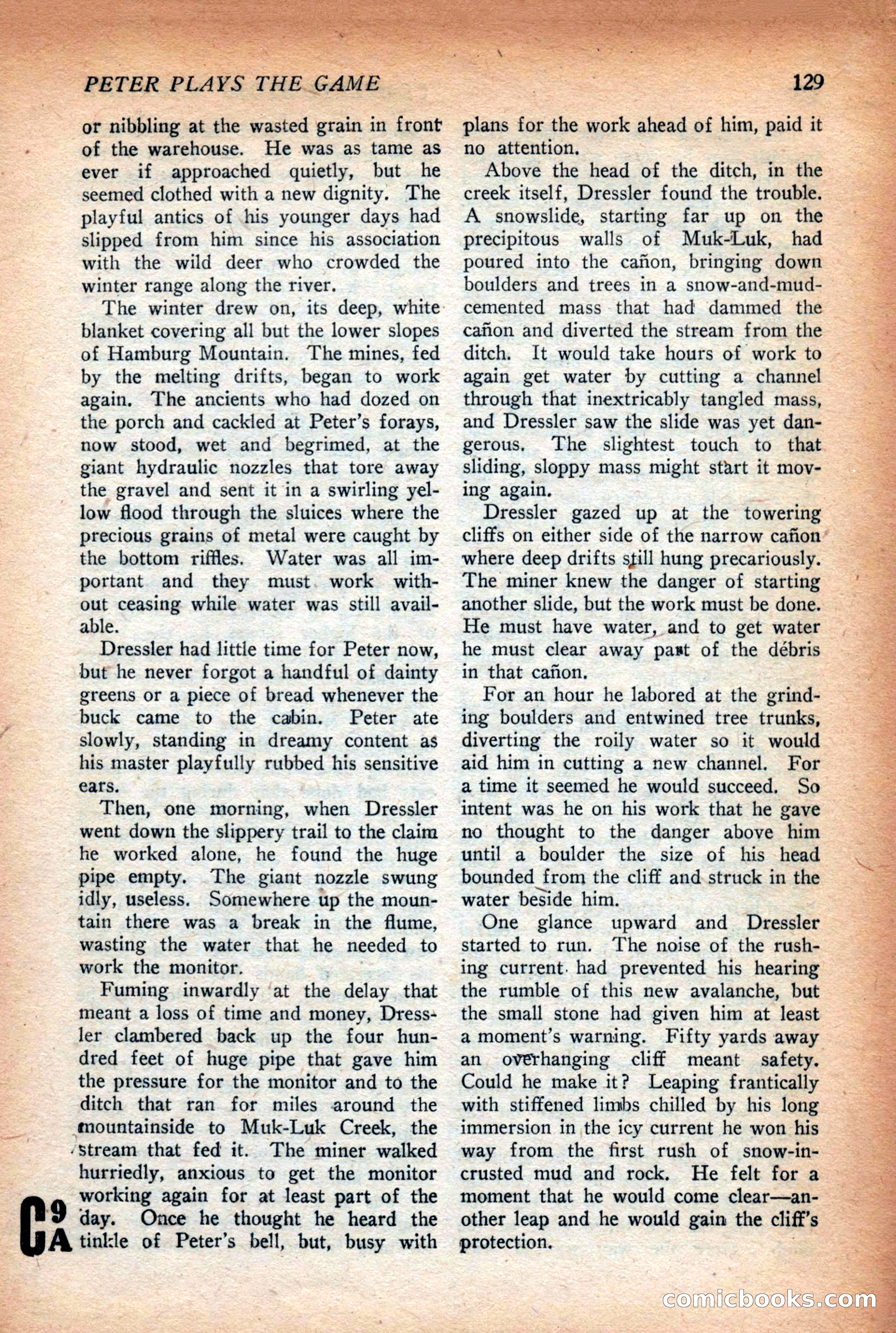 Complete Story Magazine, Vol. 4, No. 2 — page 139 of 172