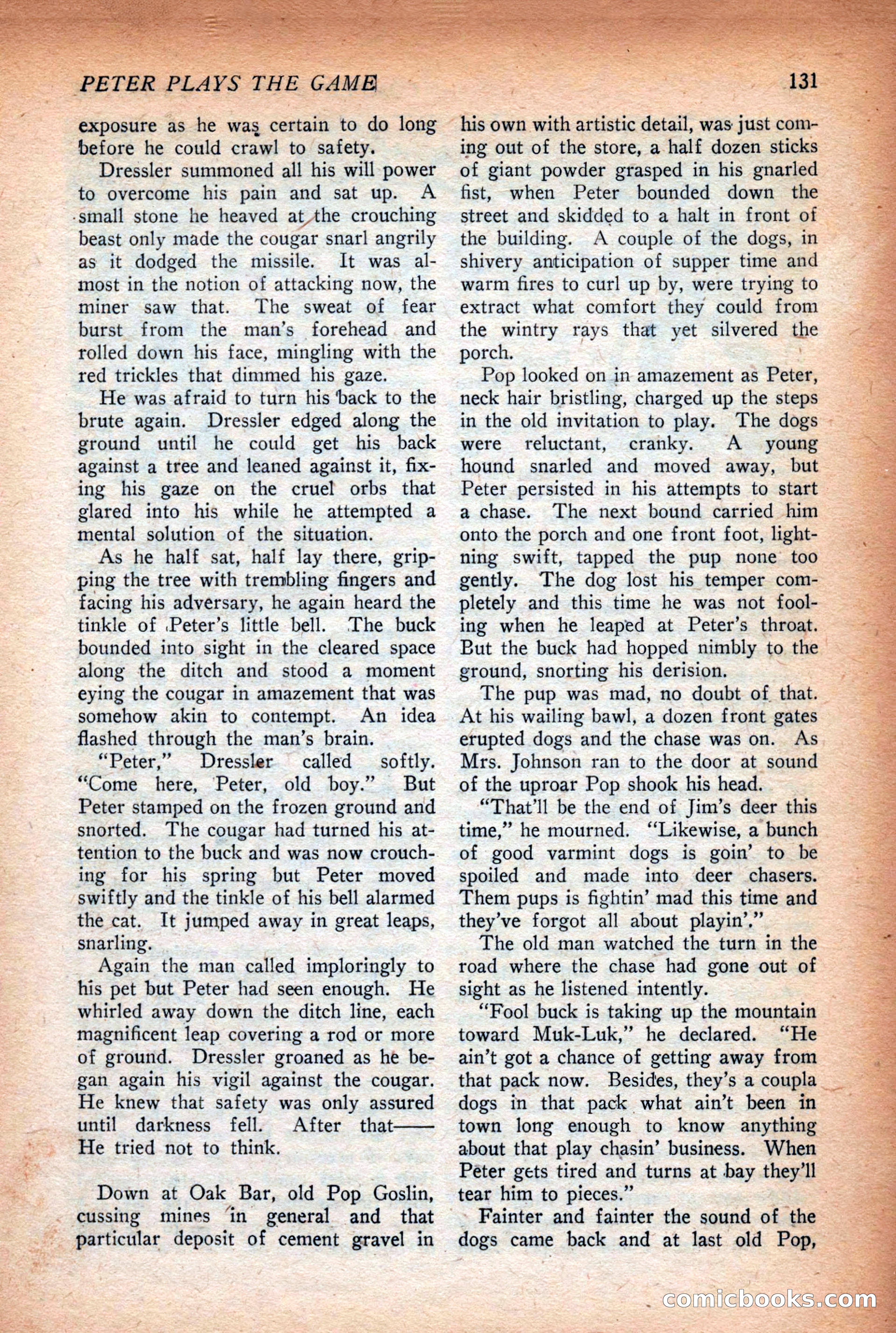 Complete Story Magazine, Vol. 4, No. 2 — page 141 of 172